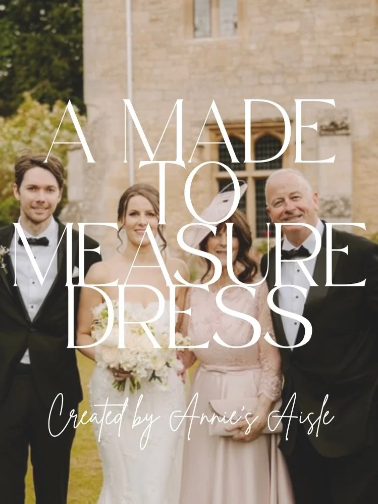 ✨There is nothing more special than creating something truly custom 🧡

This Mother of the Bride outfit started as a sketch and was transformed &amp; created here in my studio. Made with satin &amp; lace, with an internal corset to create structure a