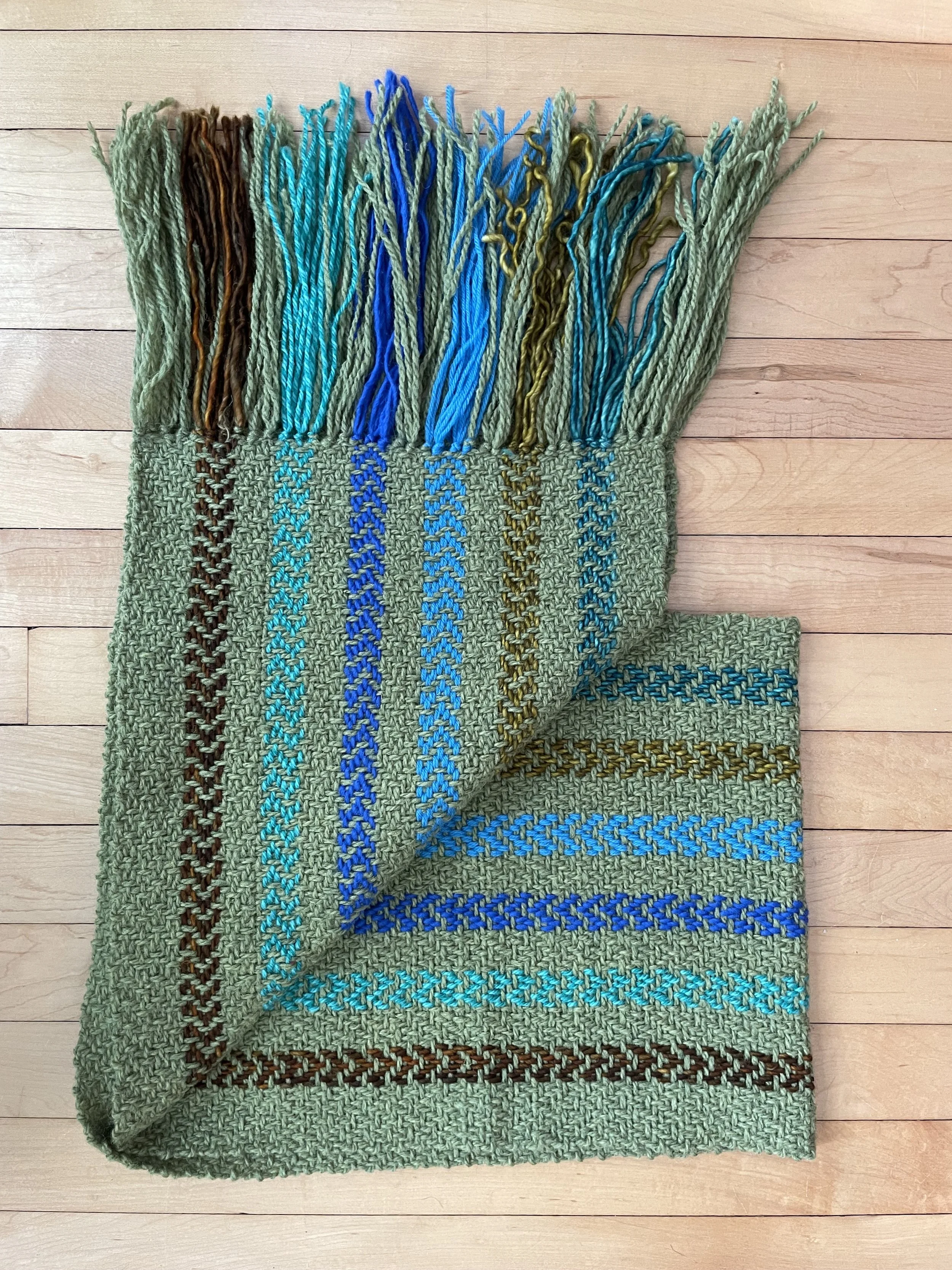 Earth & Sky Wool Scarf