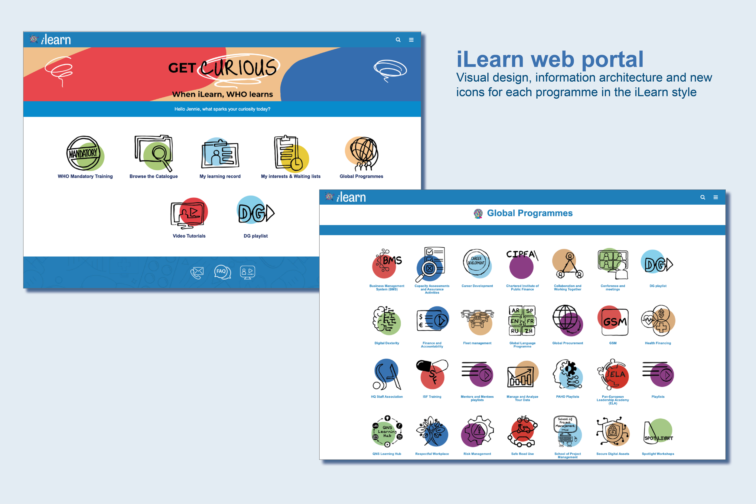 iLearn web portal