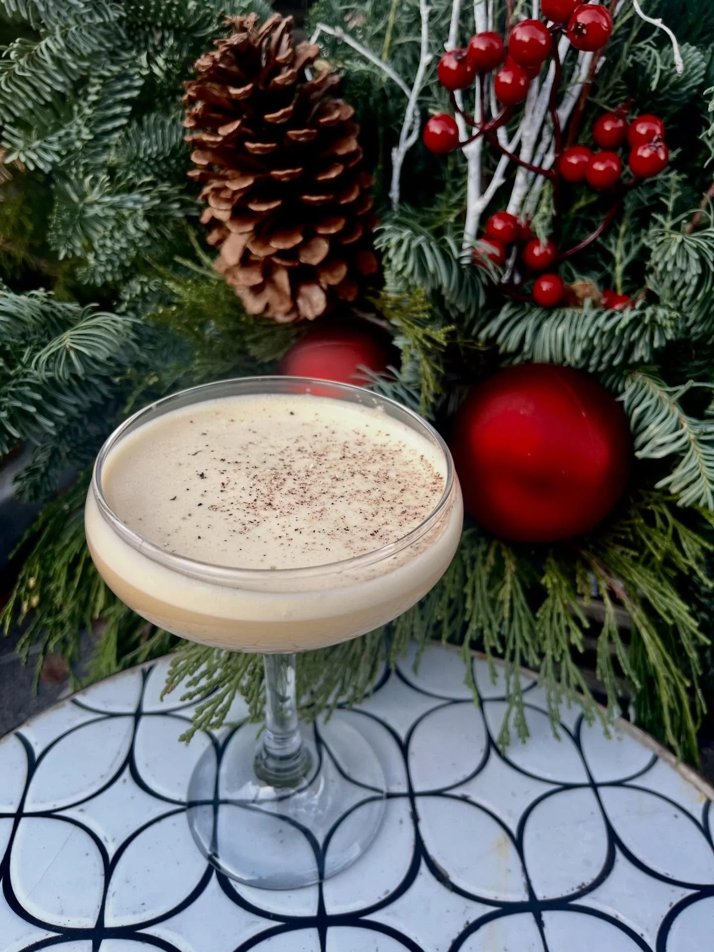 Check out our newest featured cocktail at G&amp;P, just in time for the holidays: &ldquo;Make the Yuletide Gay&rdquo; a proper flip celebrating the wintertime traditions of the Italian Market with our house-made Burn Barrel cinnamon bourbon, cognac, 