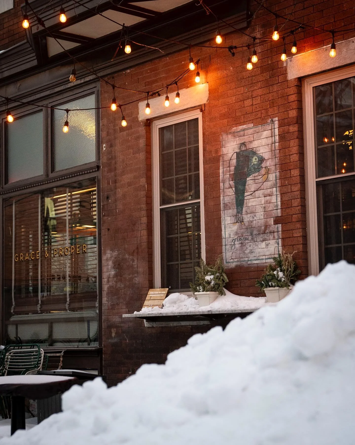 ❄️Snowy on the outside, cozy on the inside😌