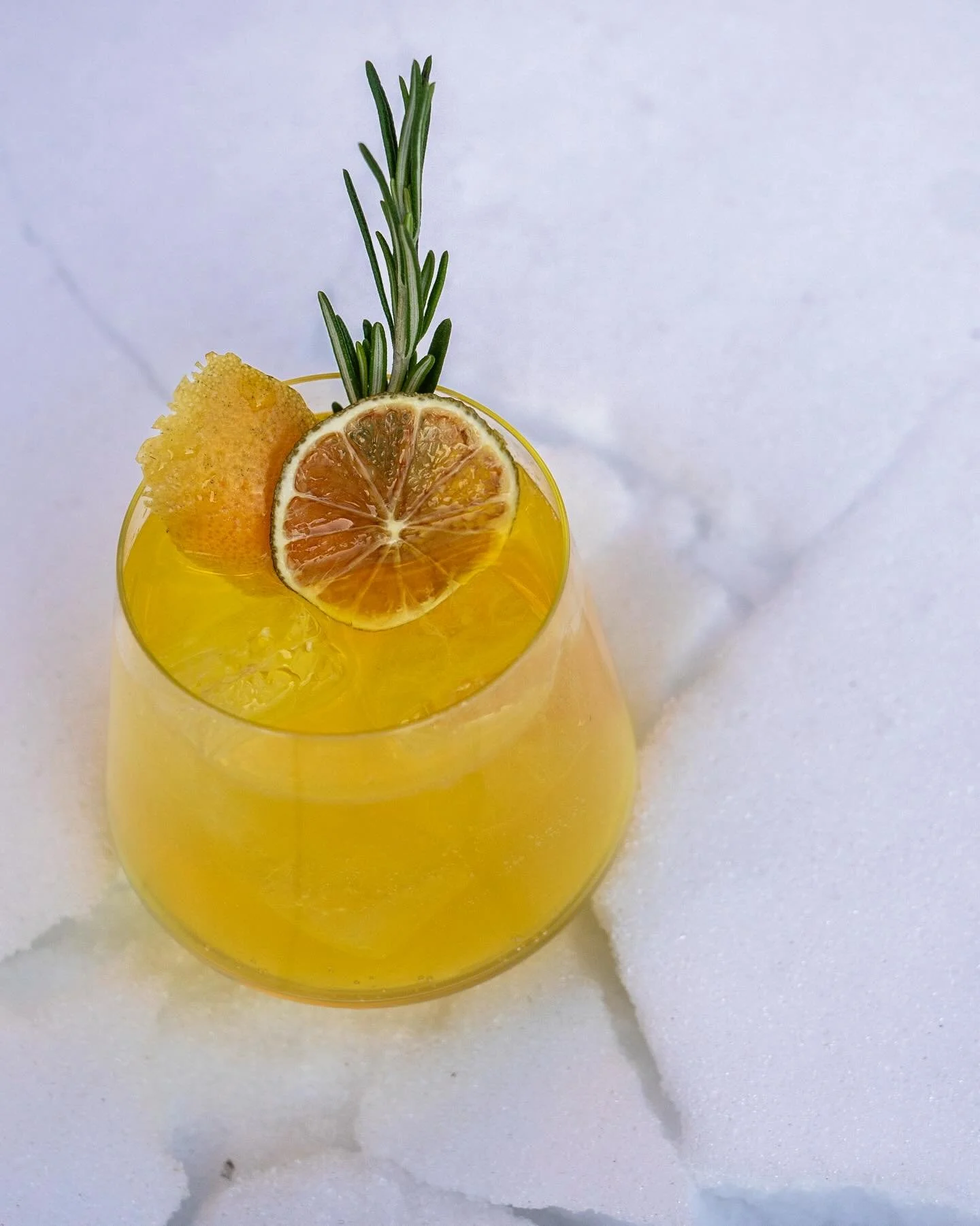 This week only ⭐️ &ldquo;Golden Age G&amp;T&rdquo; ⭐️
Saffron-infused gin, grapefruit, tonic, lime &amp; rosemary