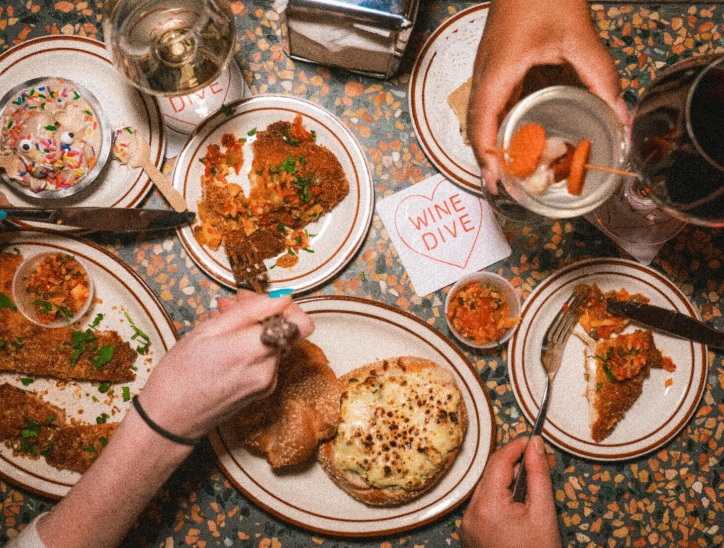 Spinach &amp; Artichoke dip in a bread bowl and a long yap is all I need for Galentine&rsquo;s Day. 🫶
