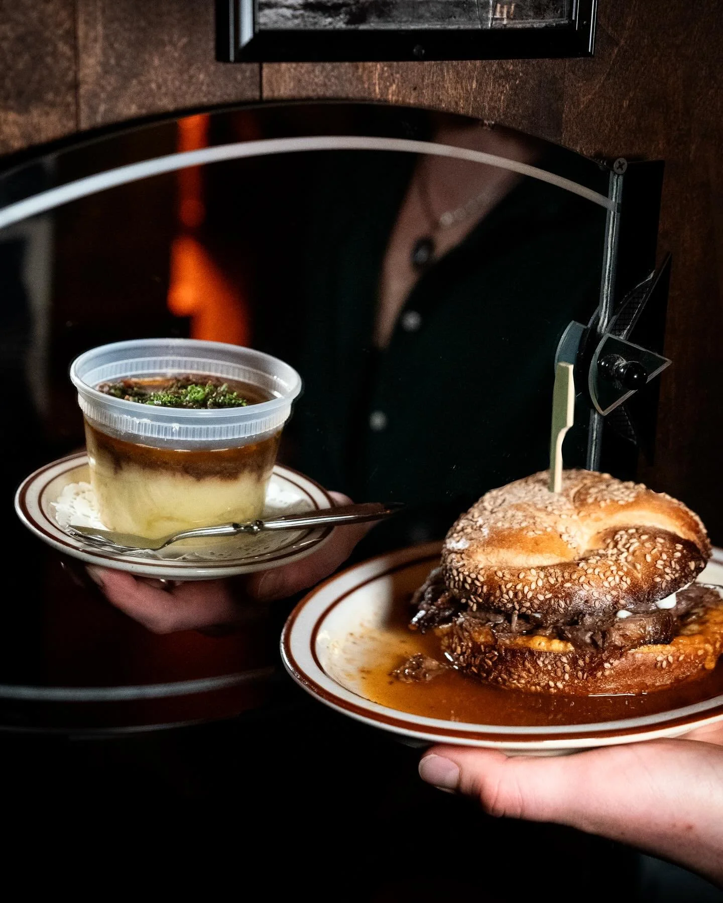 Every night at 10PM Roast Boeuf does a costume change and swaps her seeded Kaiser for buttery mashed potatoes and an extra pour of gravy.

Introducing, The Industry Bowl.

&ldquo;Nobody takes pictures of Roast Beef anymore&rdquo;
-Andi Koch