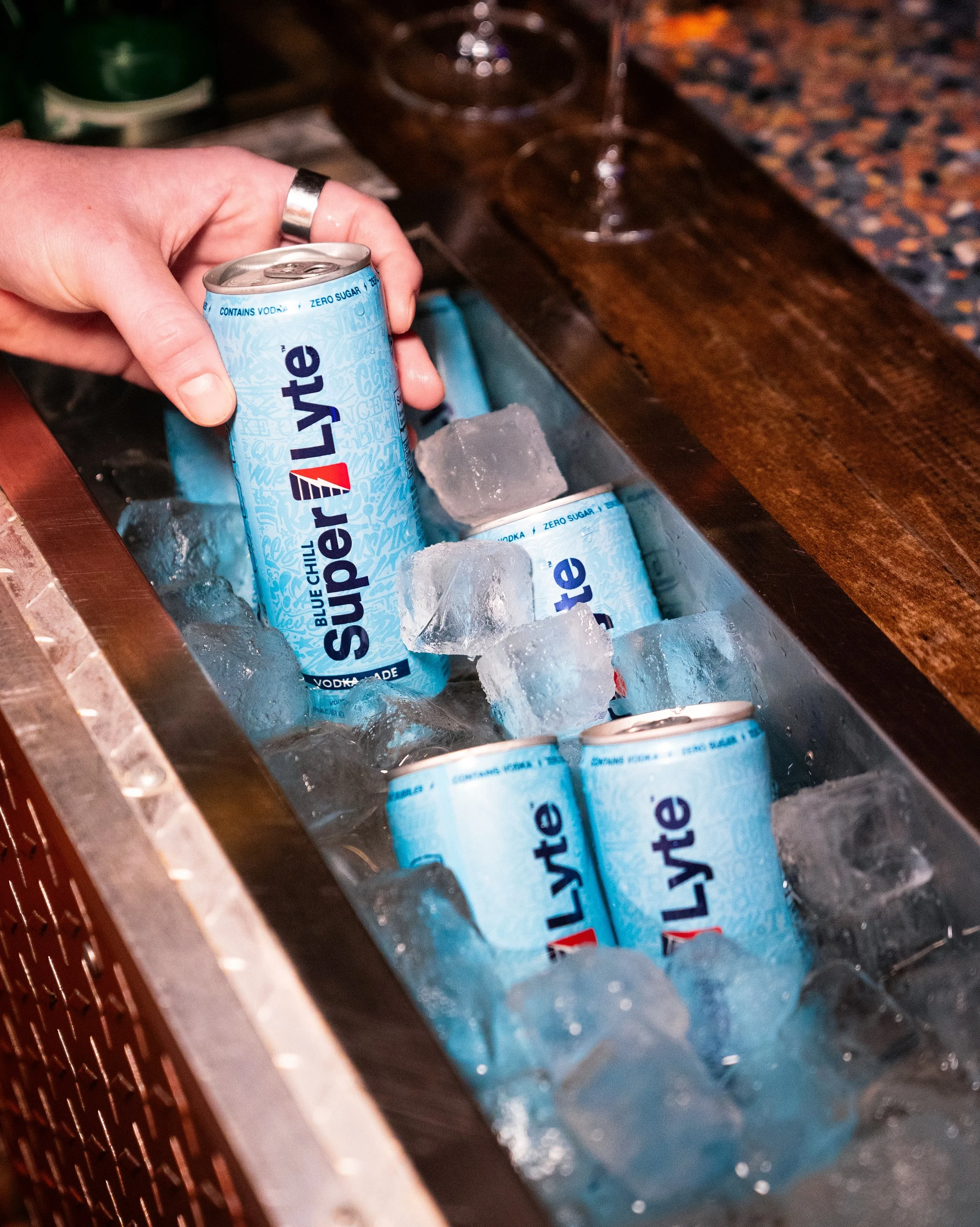 Whether we&rsquo;re the first stop (open at 4pm!) or last (close at 2am!) we&rsquo;re always an advocate of drinking responsibly (ish). 😏 We&rsquo;re stocked with Stateside&rsquo;s latest creation Super Lyte. 
Electrolytes + vodka. It&rsquo;s giving