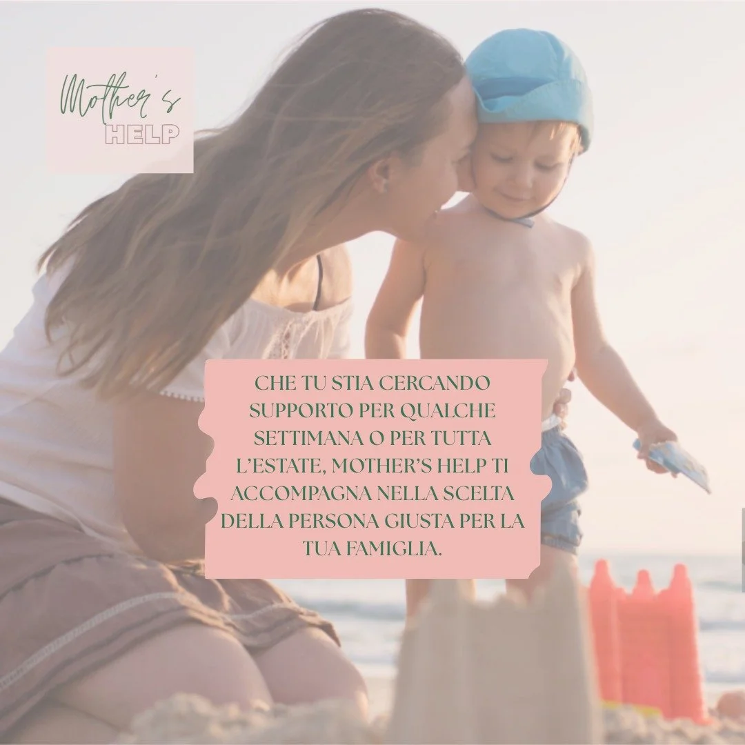 Estate in arrivo? Non farti cogliere impreparato!
Conciliare lavoro, vacanze e bambini pu&ograve; essere una sfida&hellip; ma noi abbiamo la soluzione giusta per te! 

SUMMER TATA
Una professionista affidabile, flessibile e con esperienza: perfetta p