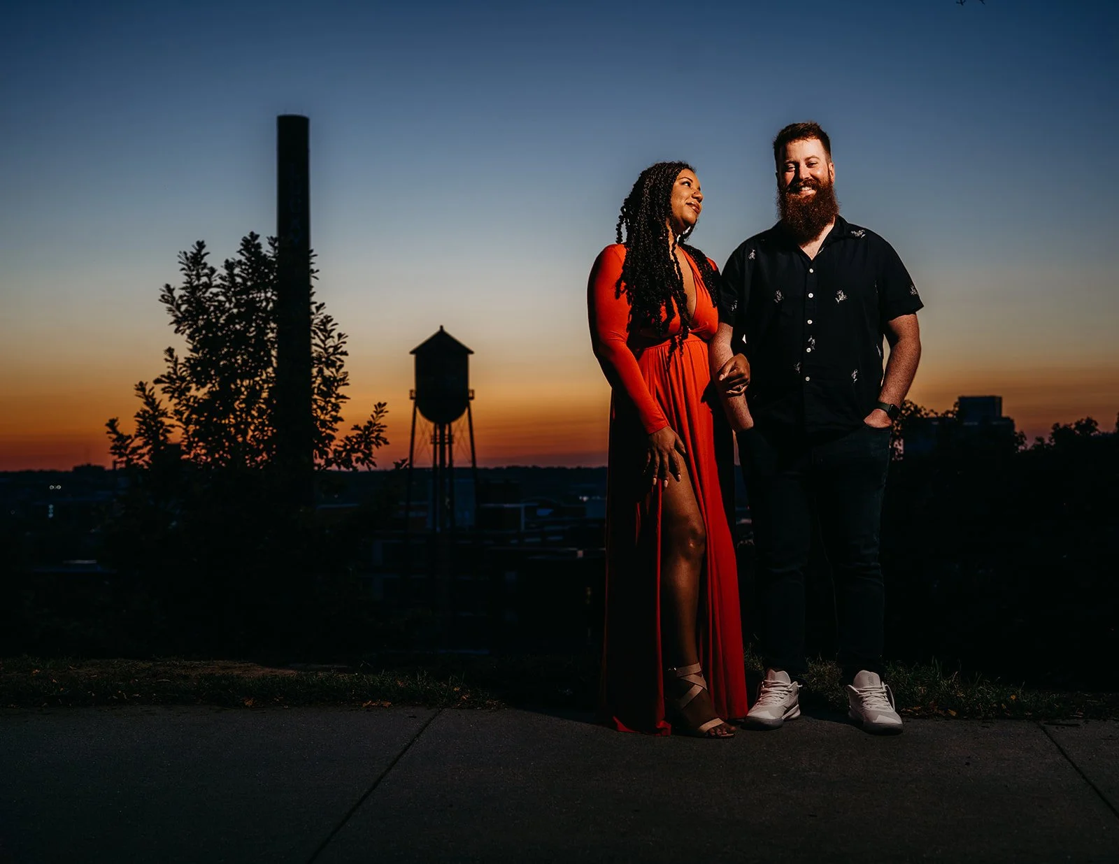 Libby Hill Park Engagement Photos in Richmond, Virginia