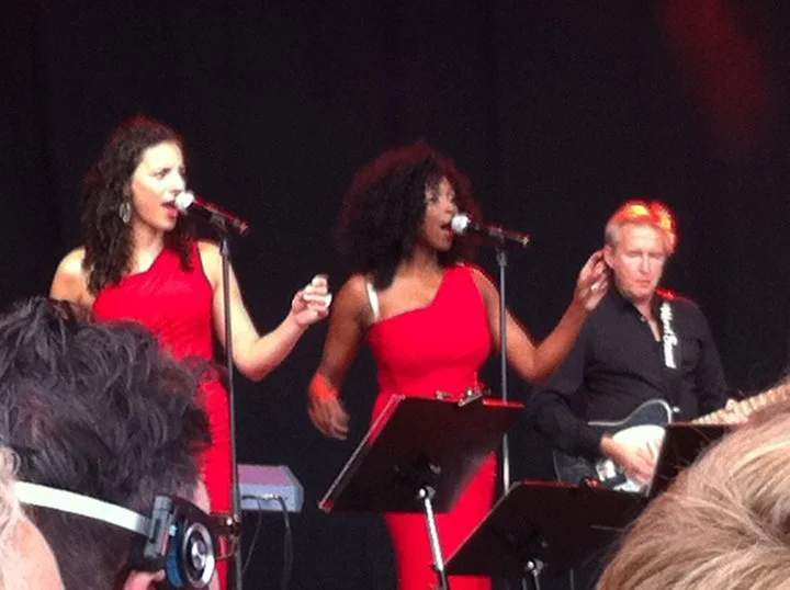 Christella & Vanessa Whitehead Backing Singing for Martha Reeves | Stockholme Festival |