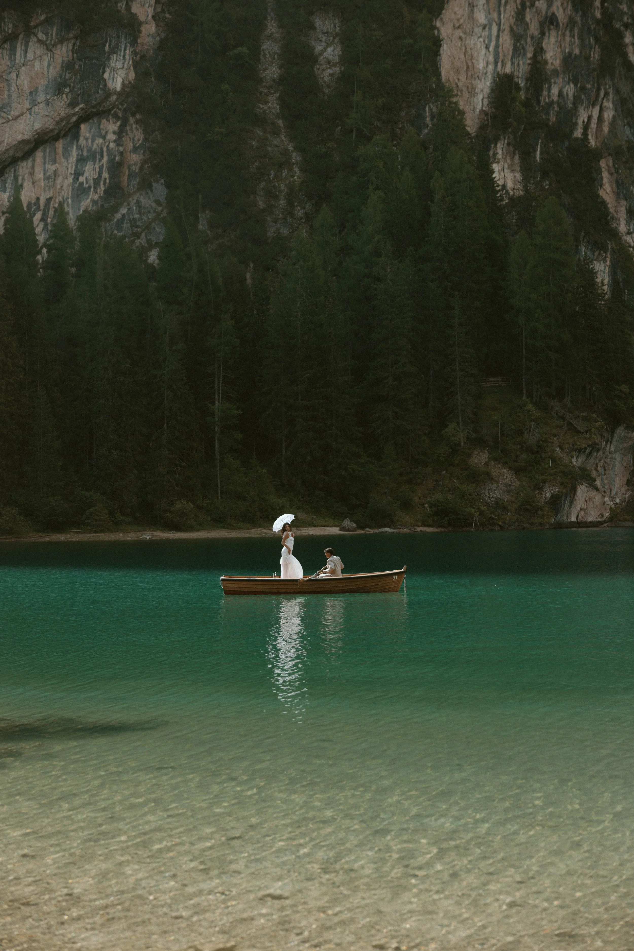 Lago Di Braies elopement
