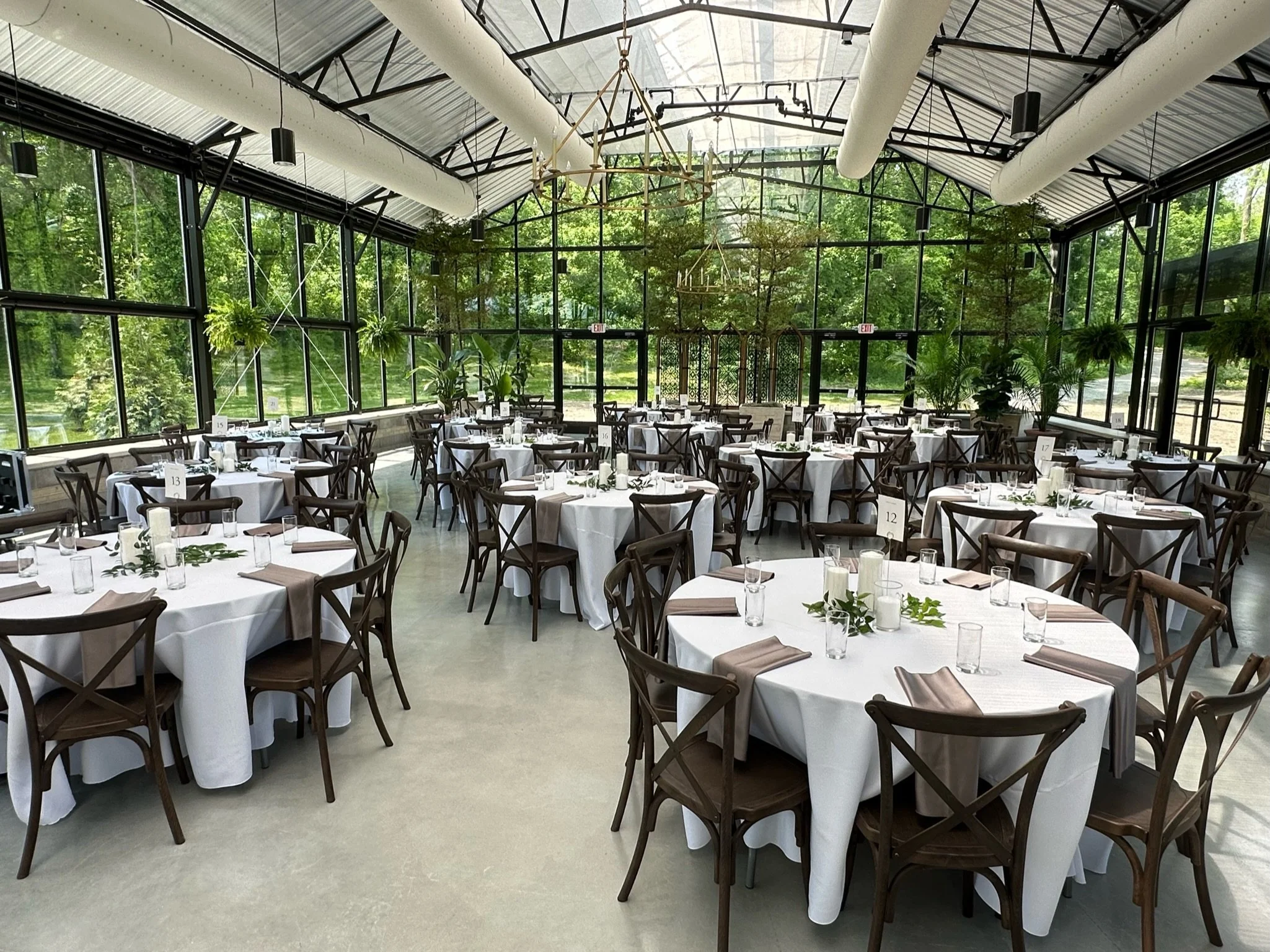 The Conservatory at evergreen Reception