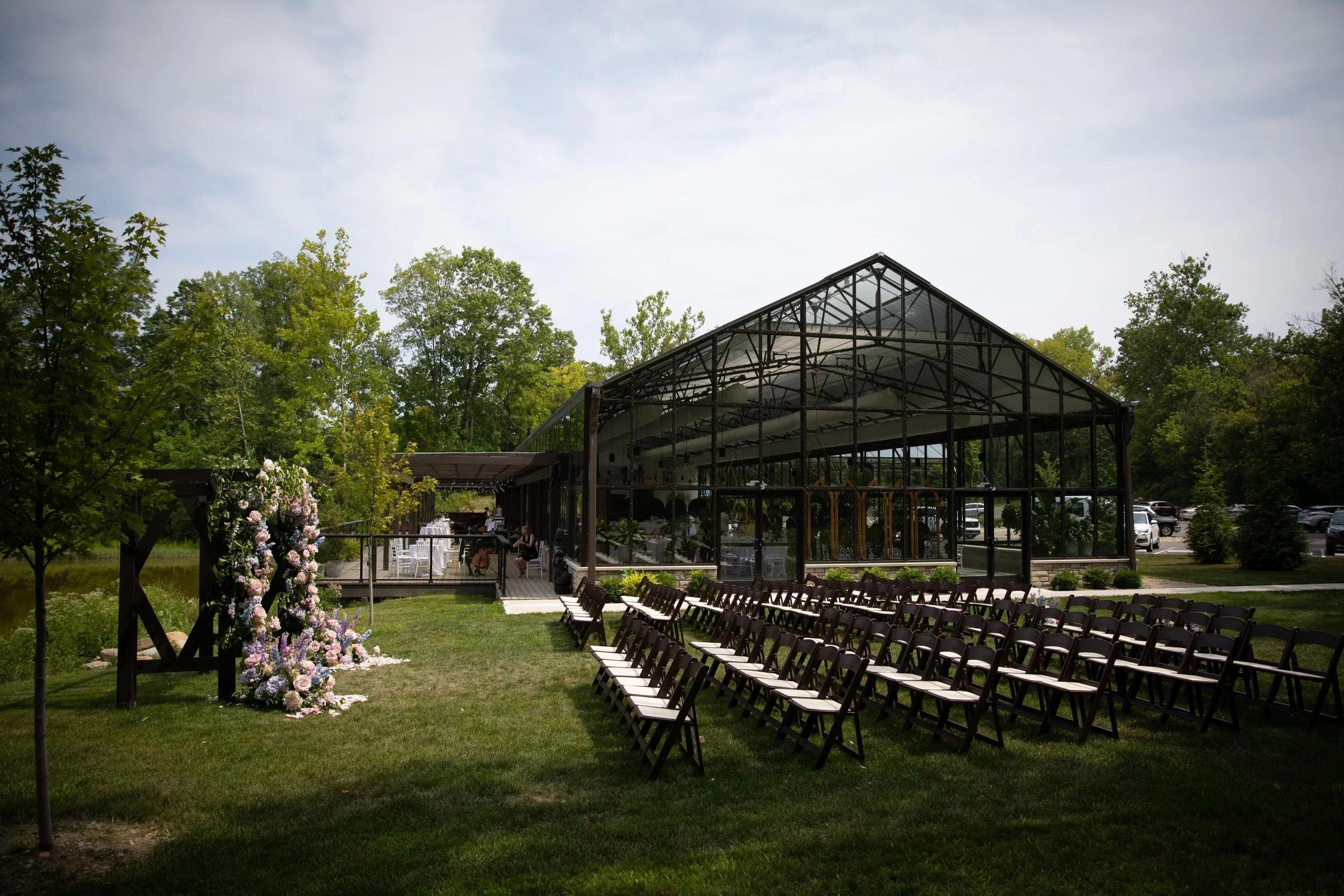 The Conservatory at Evergreen Ceremony