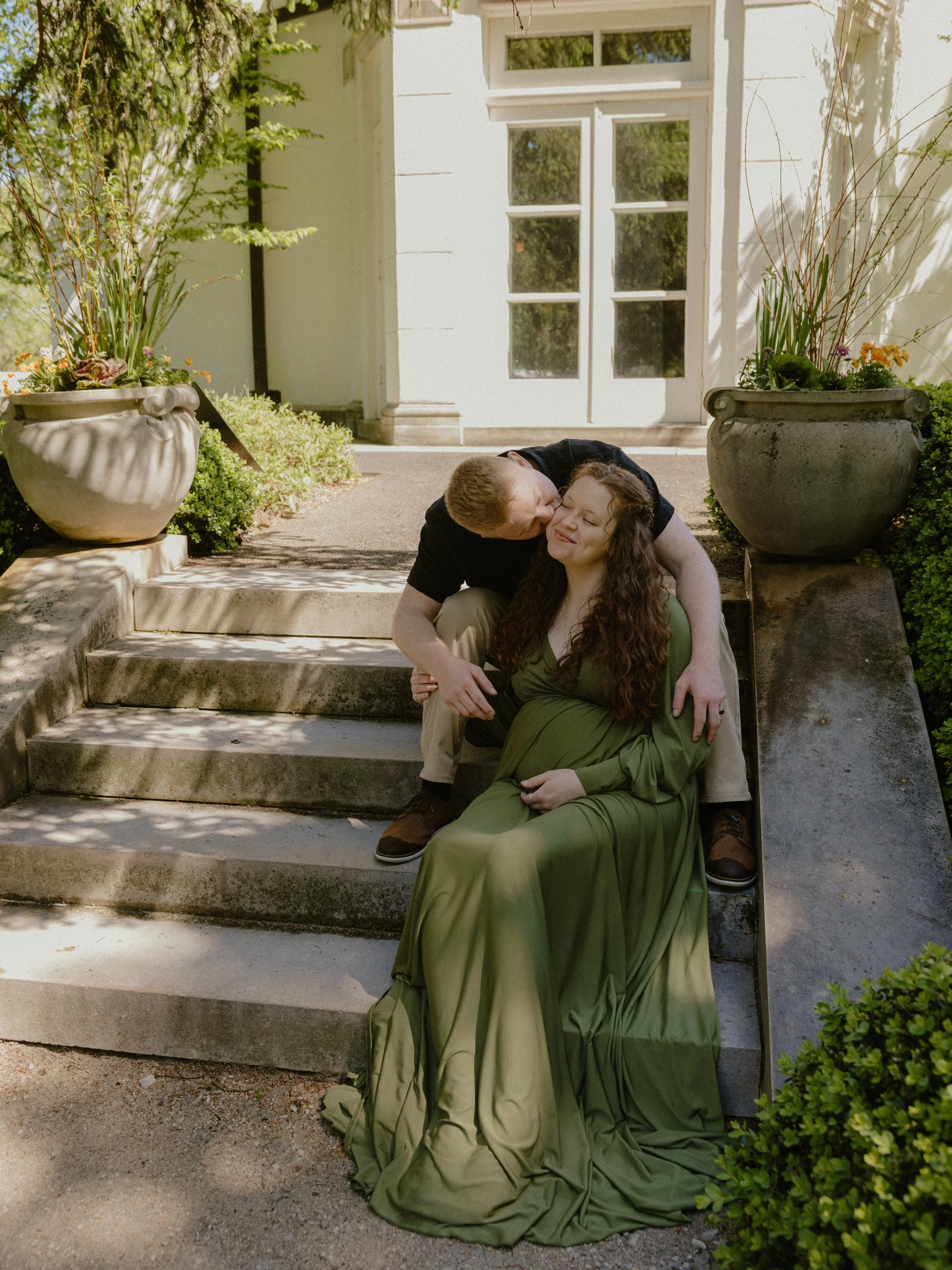 It&rsquo;s always a full circle moment when you get to capture long time friends special life moments. Baby Rieger coming this summer ✨

#indianamaternityphotographer #indianapolismaternityphotographer #maternityphotos #indianaphotographer #editorial