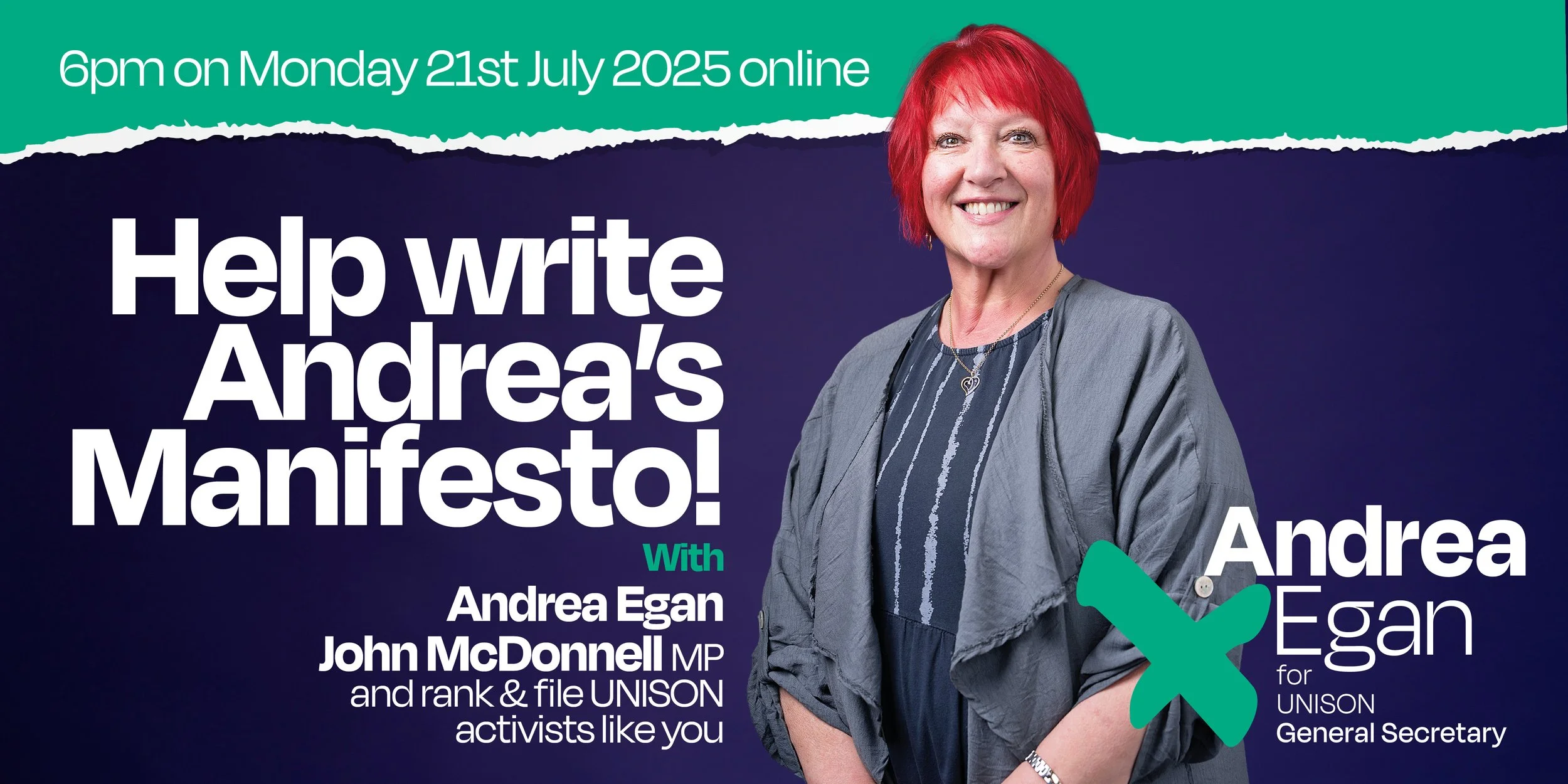 Help Write Andrea's Manifesto! — Andrea Egan for General Secretary