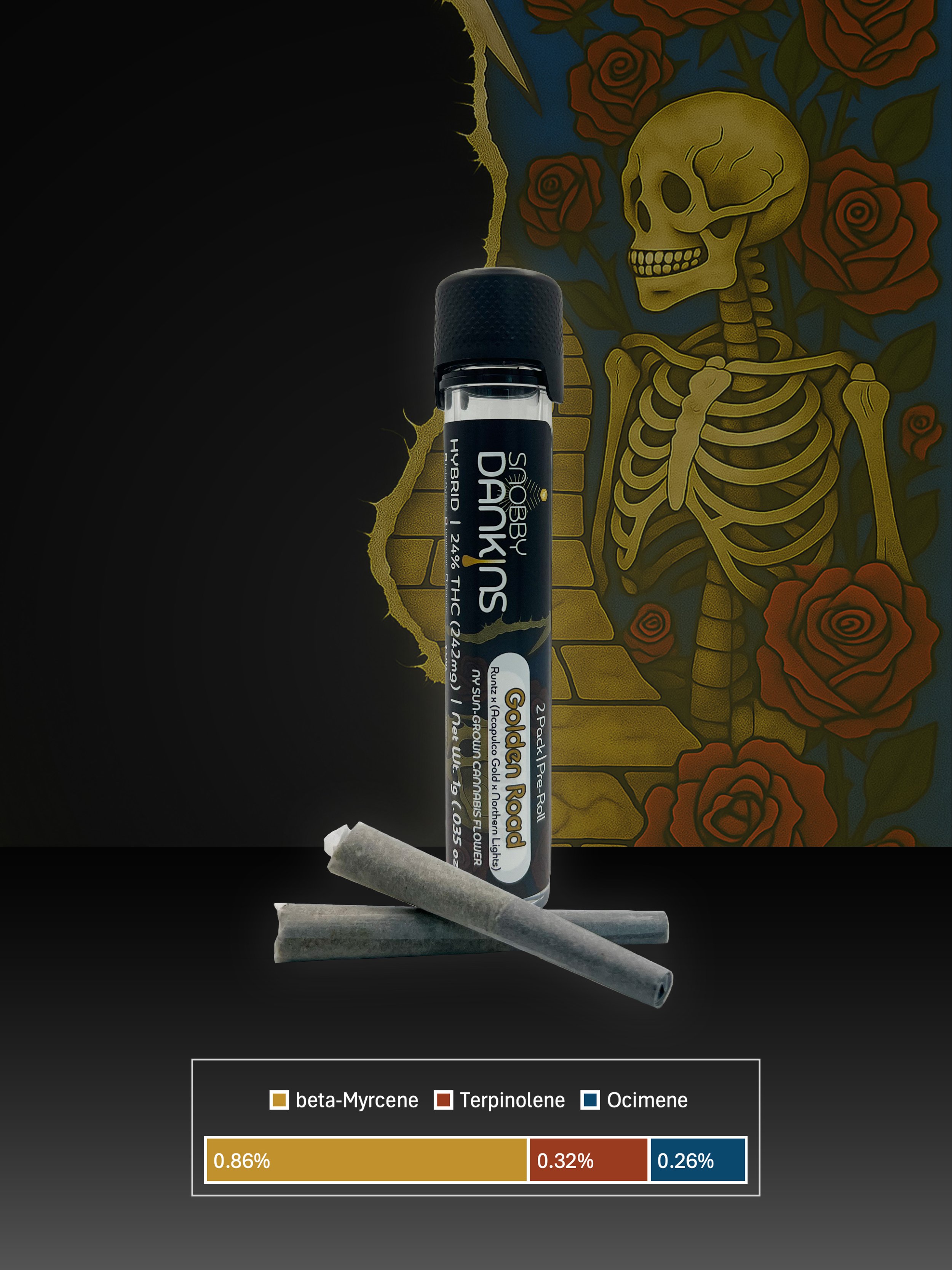 Golden Road, 2x0.5g