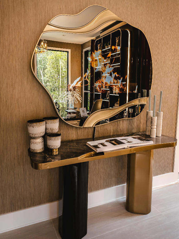 riwwor mirros console luxurious Elbra