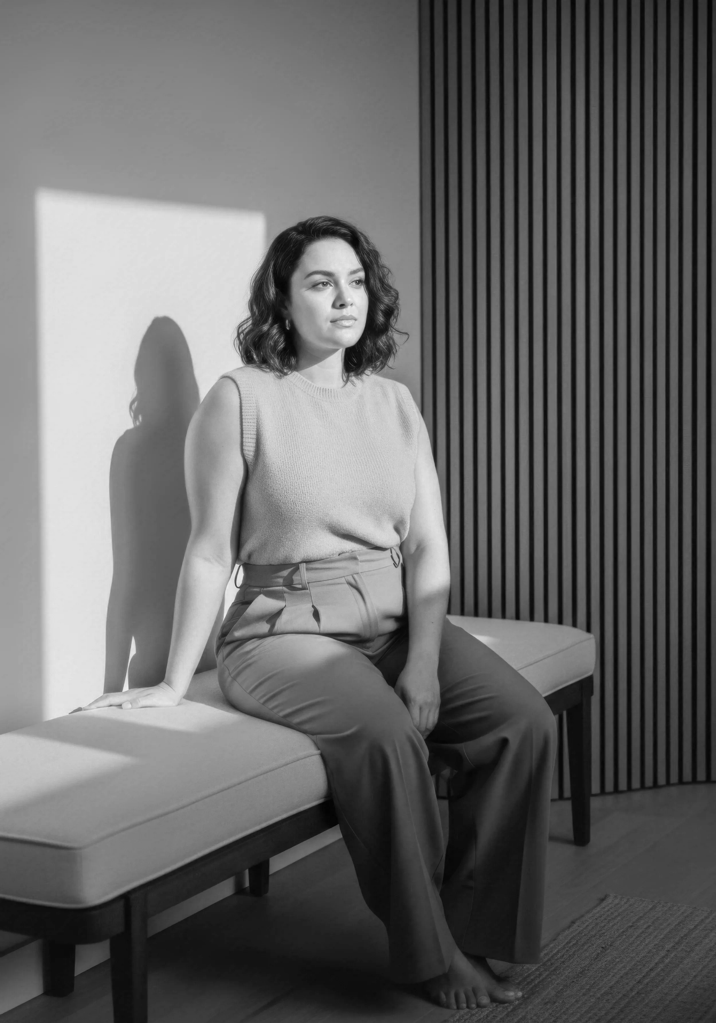 A supervisee engaged in clinical reflection at Peace Humanistic Therapy, highlighting the humanistic approach to counselor mentorship and training.