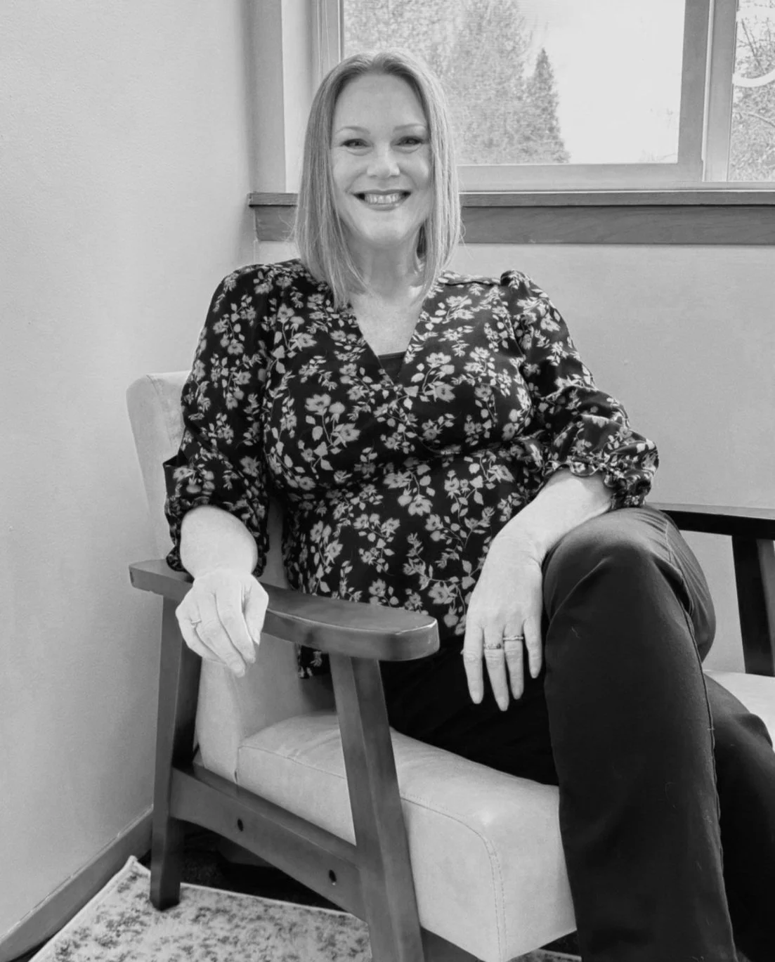 Dr. Cristina Louk, LMHC, supporting clinician development and mentorship.