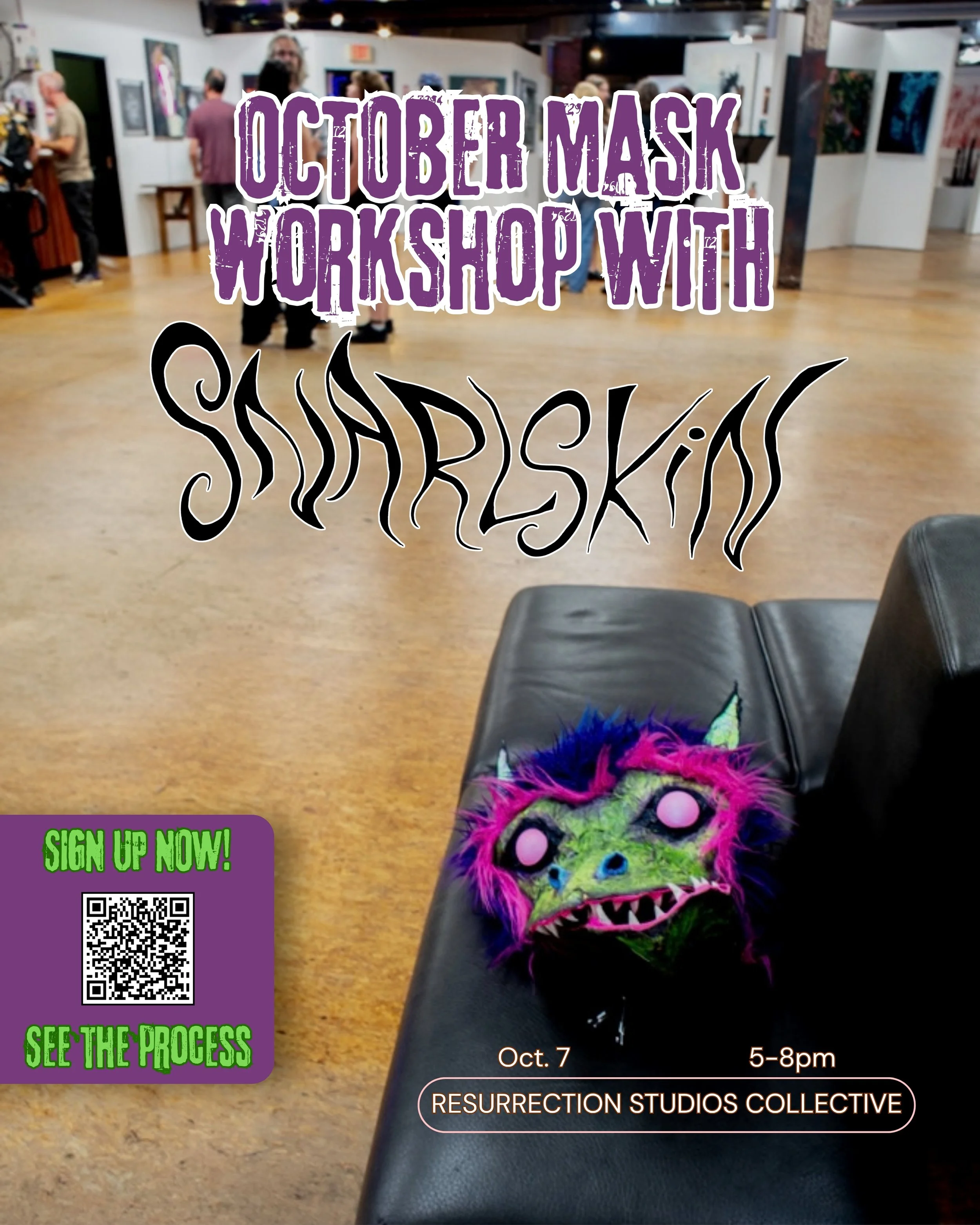 Mask Workshop with Snarlskin