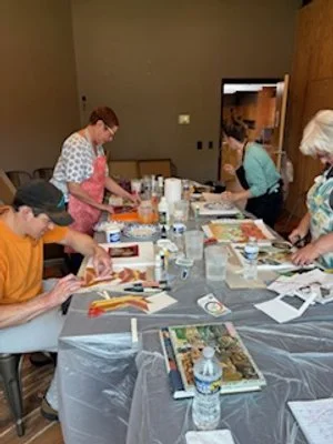 Please enjoy this photo gallery from a recent workshop led by RSC Artist Alison Press .