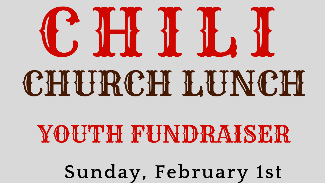 Youth Chili Fundraiser