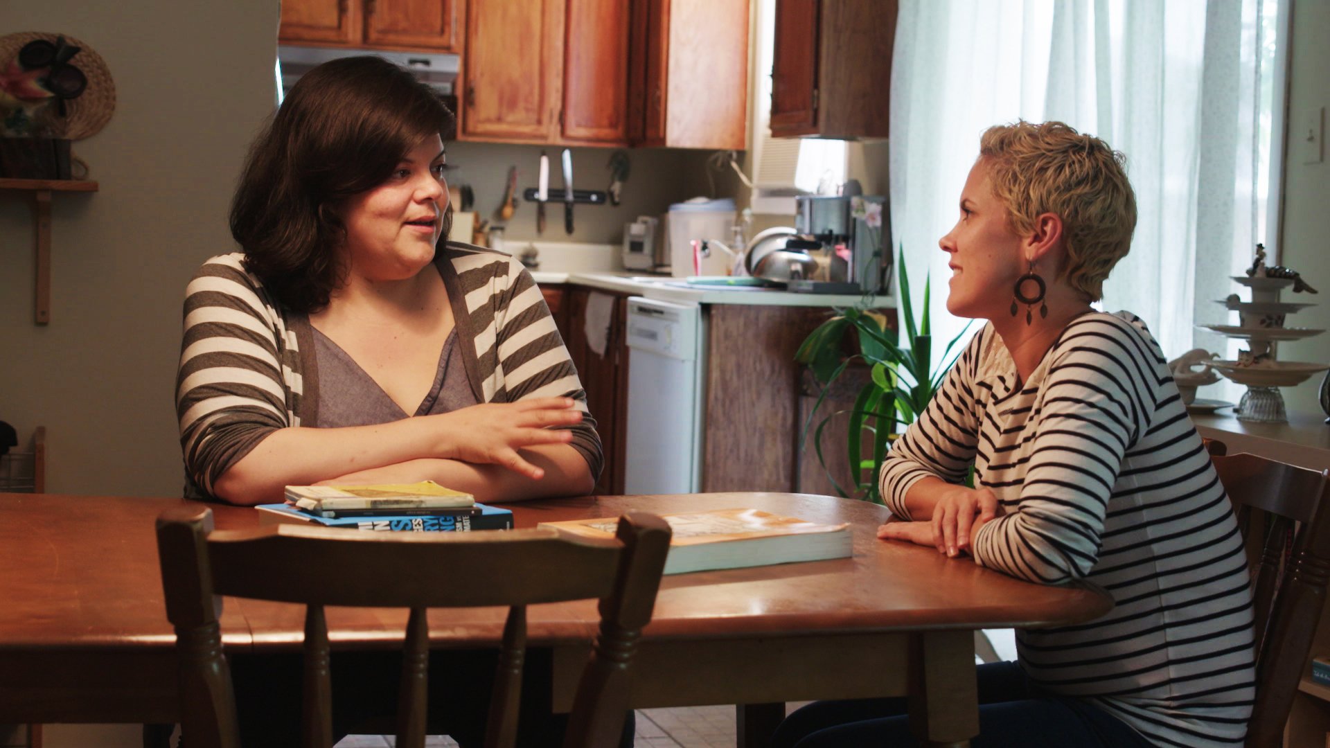 The Oka Legacy director Sonia Bonspille-Boileau and interviewee
Melissa Mollen-Dupuis