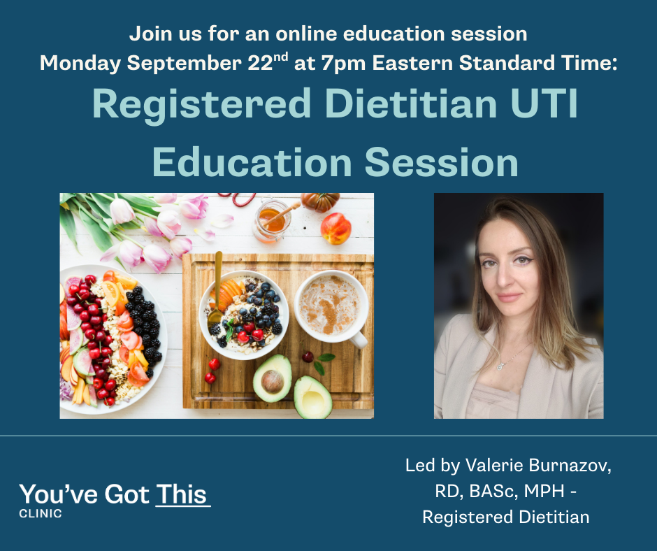 Registered Dietitian UTI Group Coaching and Education Session