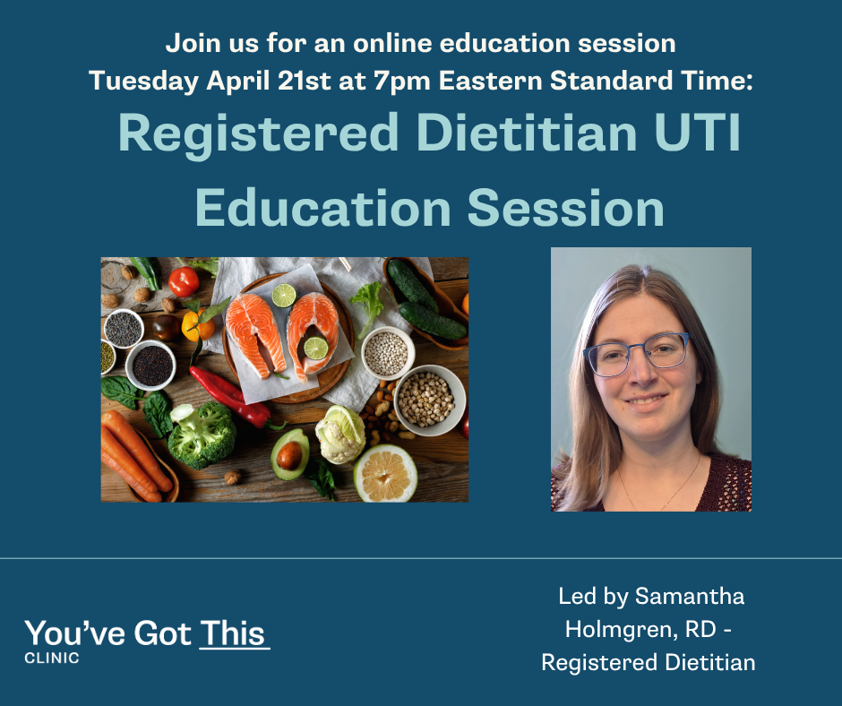 Registered Dietitian UTI Group Coaching and Education Session