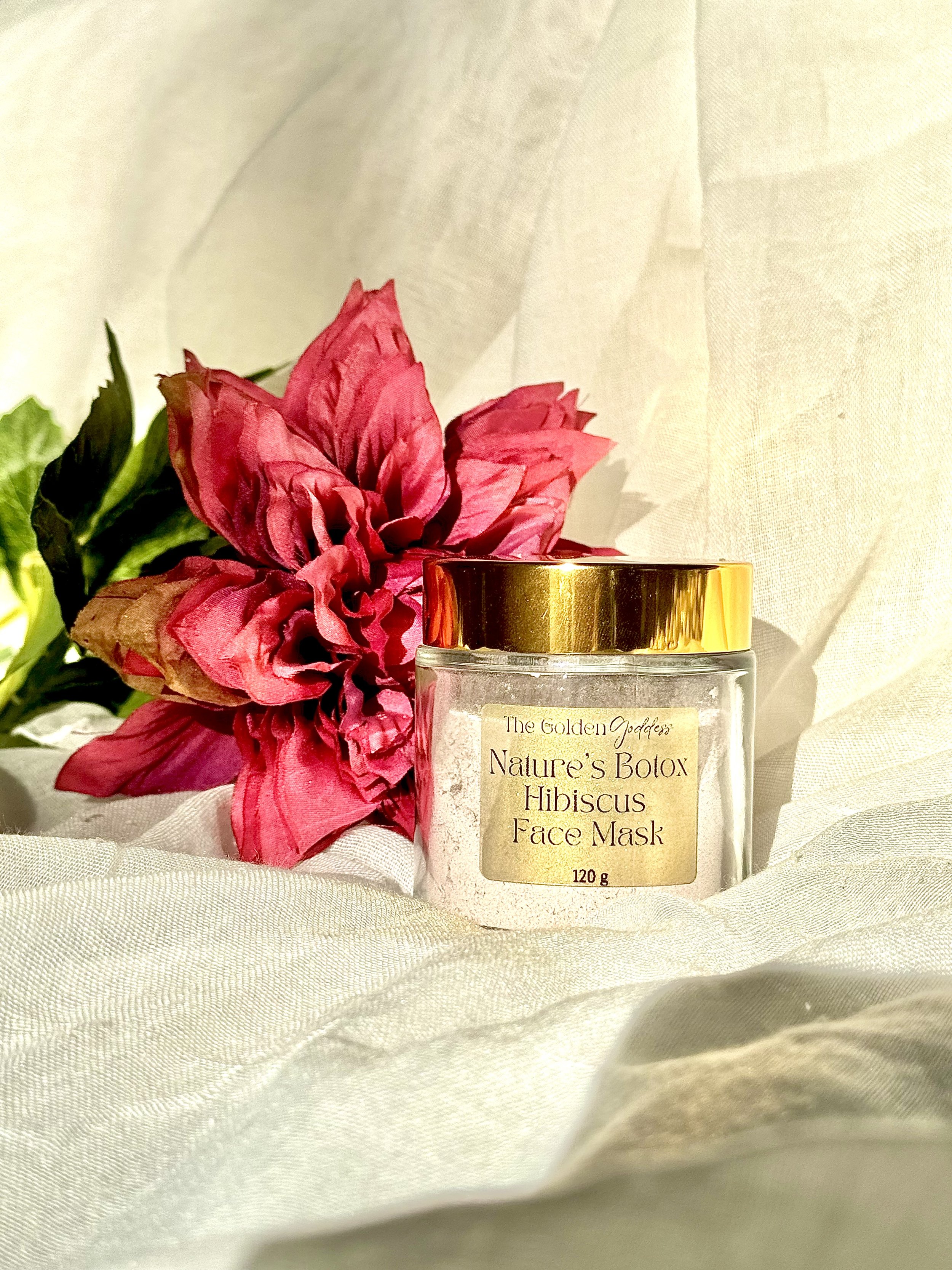 Nature’s Botox Hibiscus Clay Mask