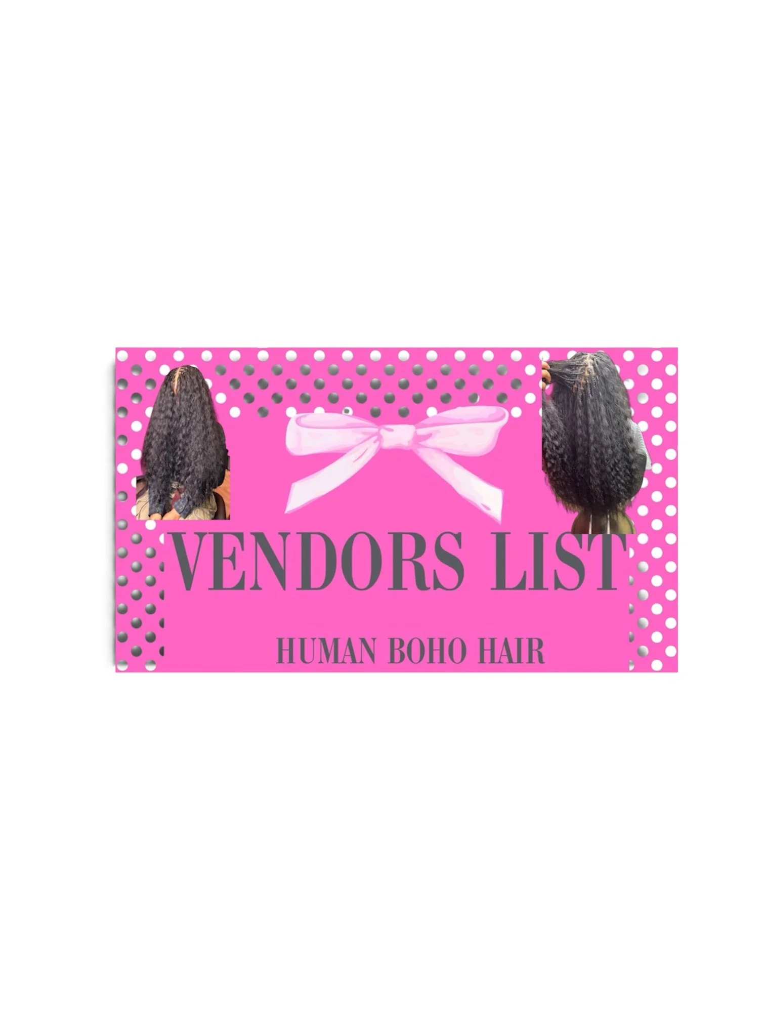 🌸Boho Human Hair Vendor Guide🌸