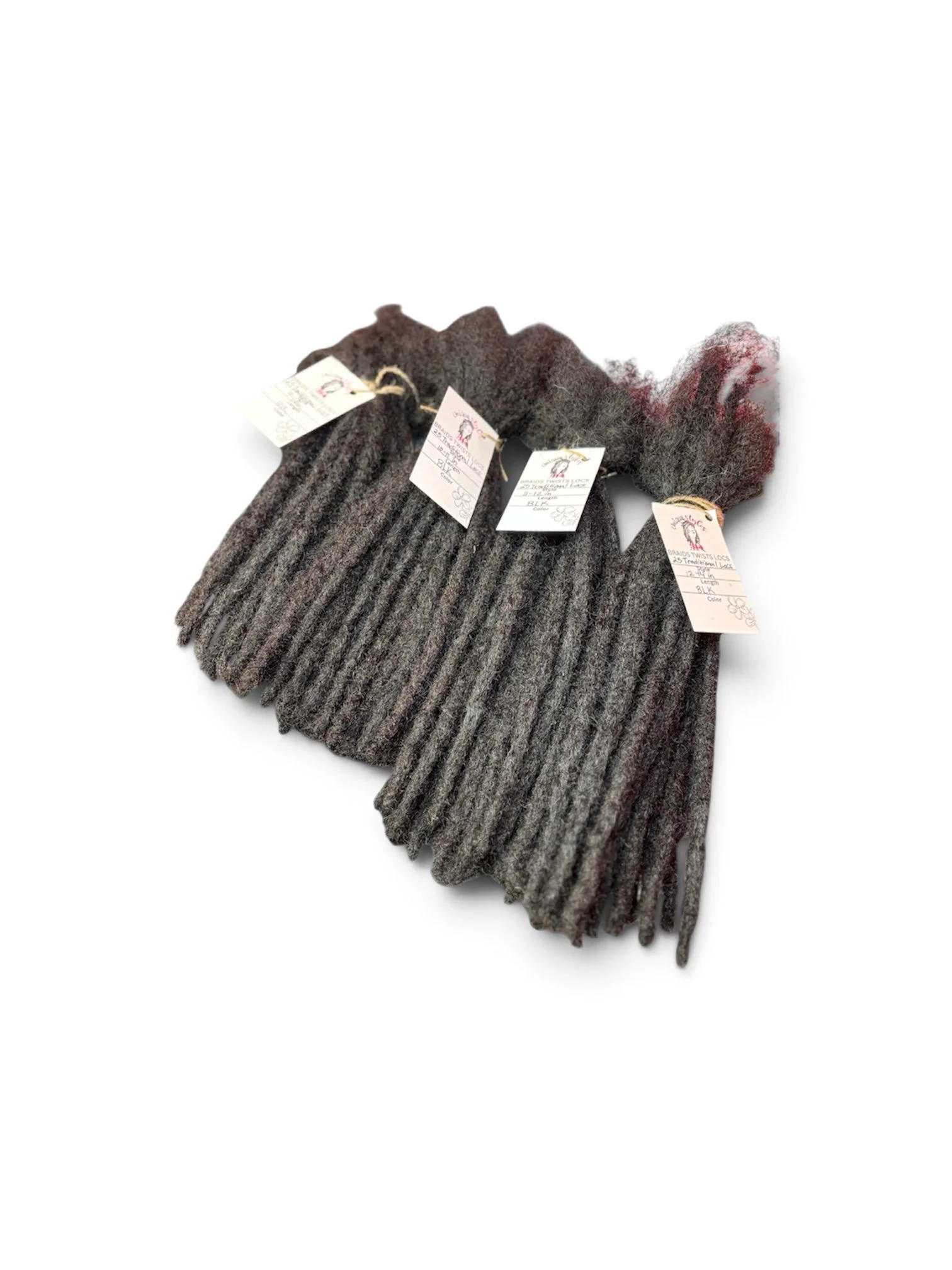 Handmade Loc Extensions 20 per Bundle