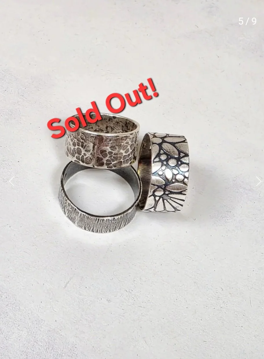 Textured Silver Ring Workshop