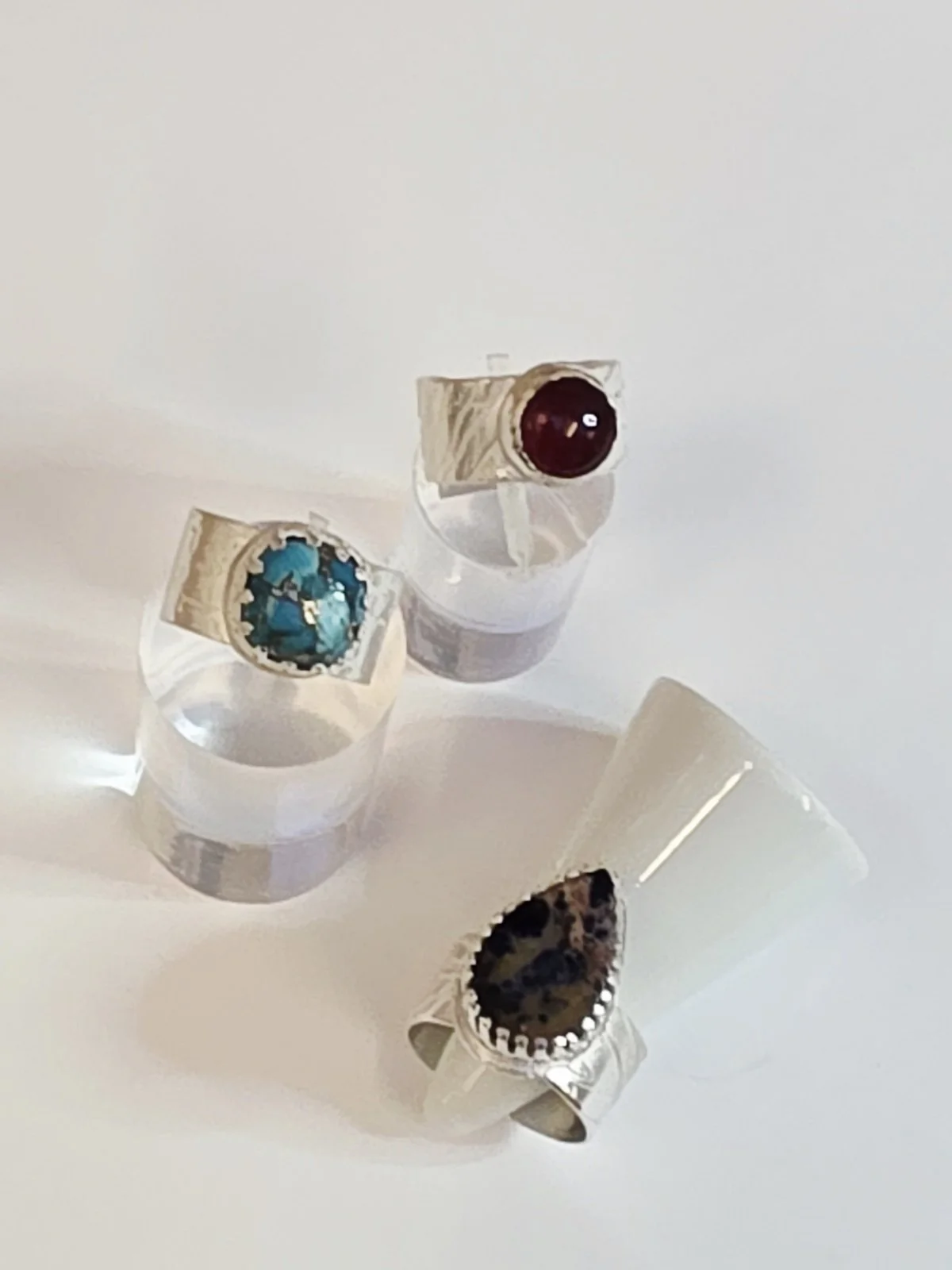 Cabochon or Sea Glass Textured Ring Workshop – Create a Stunning Statement Set Ring