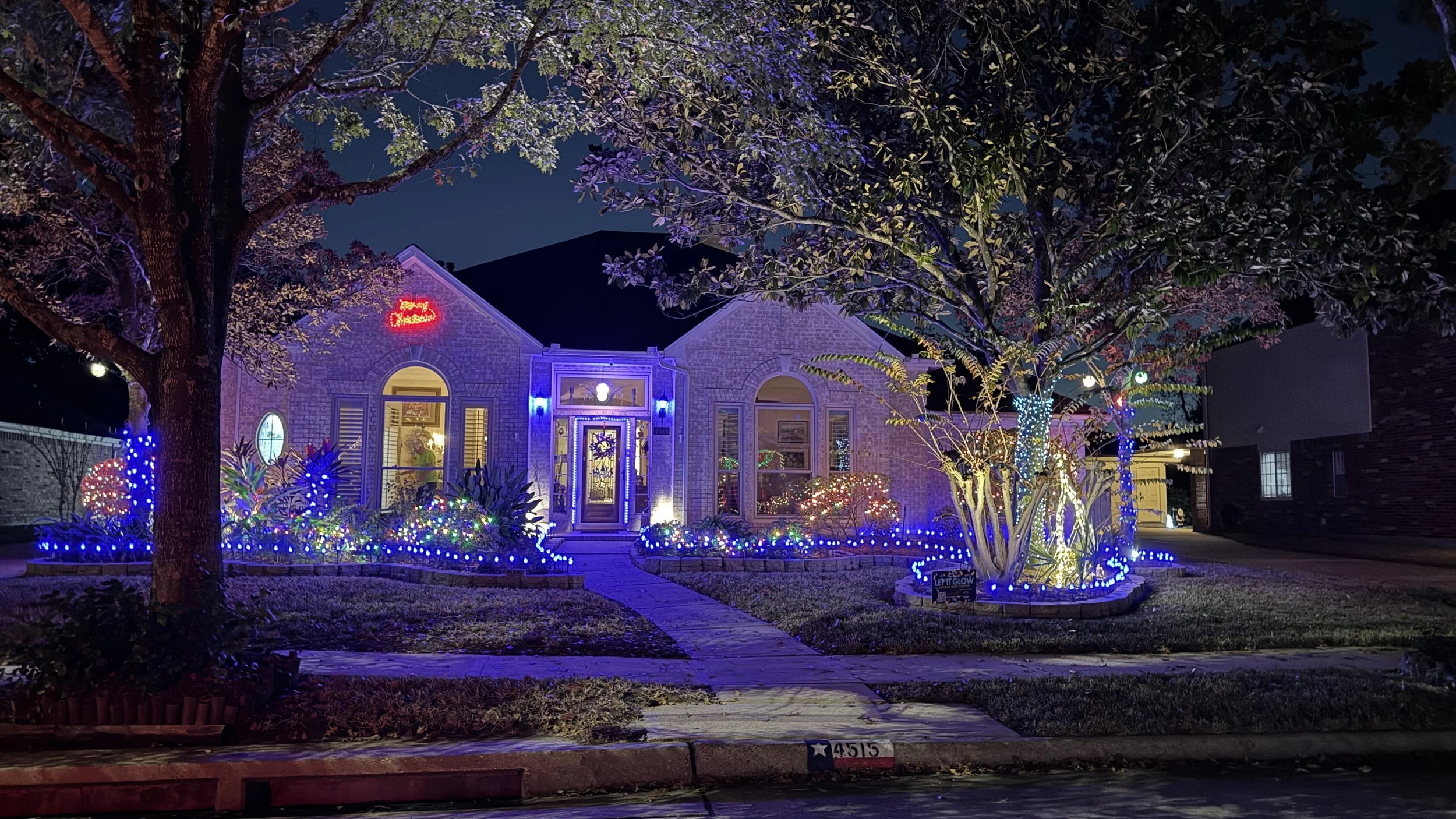 4515 Cedar Ridge Trail: Bright Blue