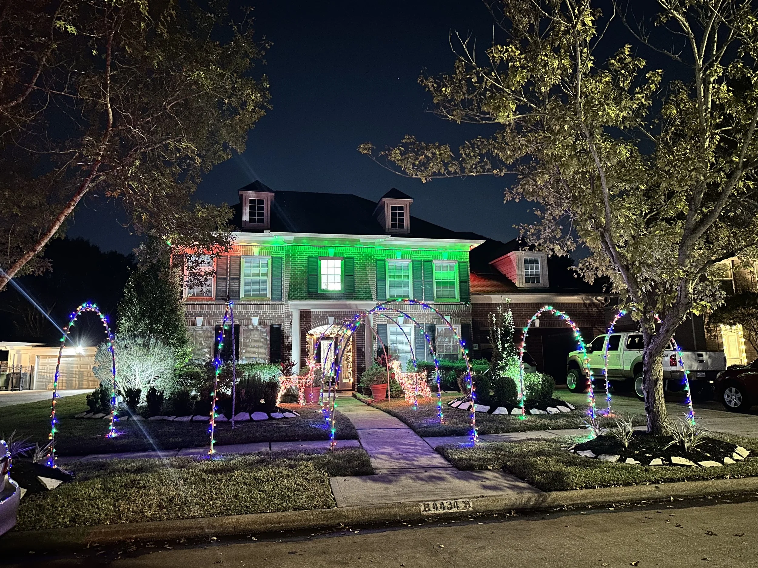 4434 Sterling Wood Way: Colorful Arches