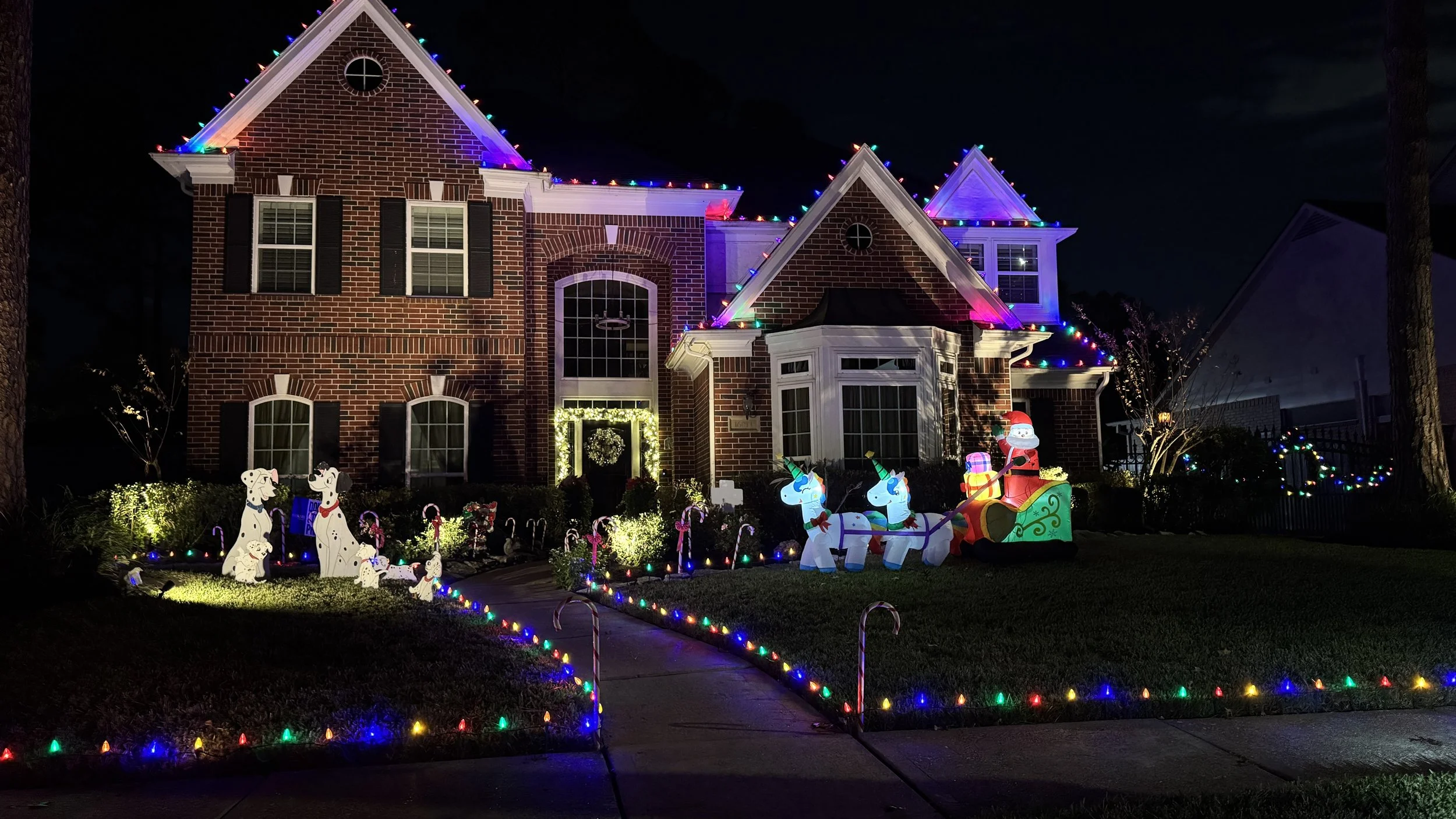 16014 Park Center Way: Dalmatians and Santa