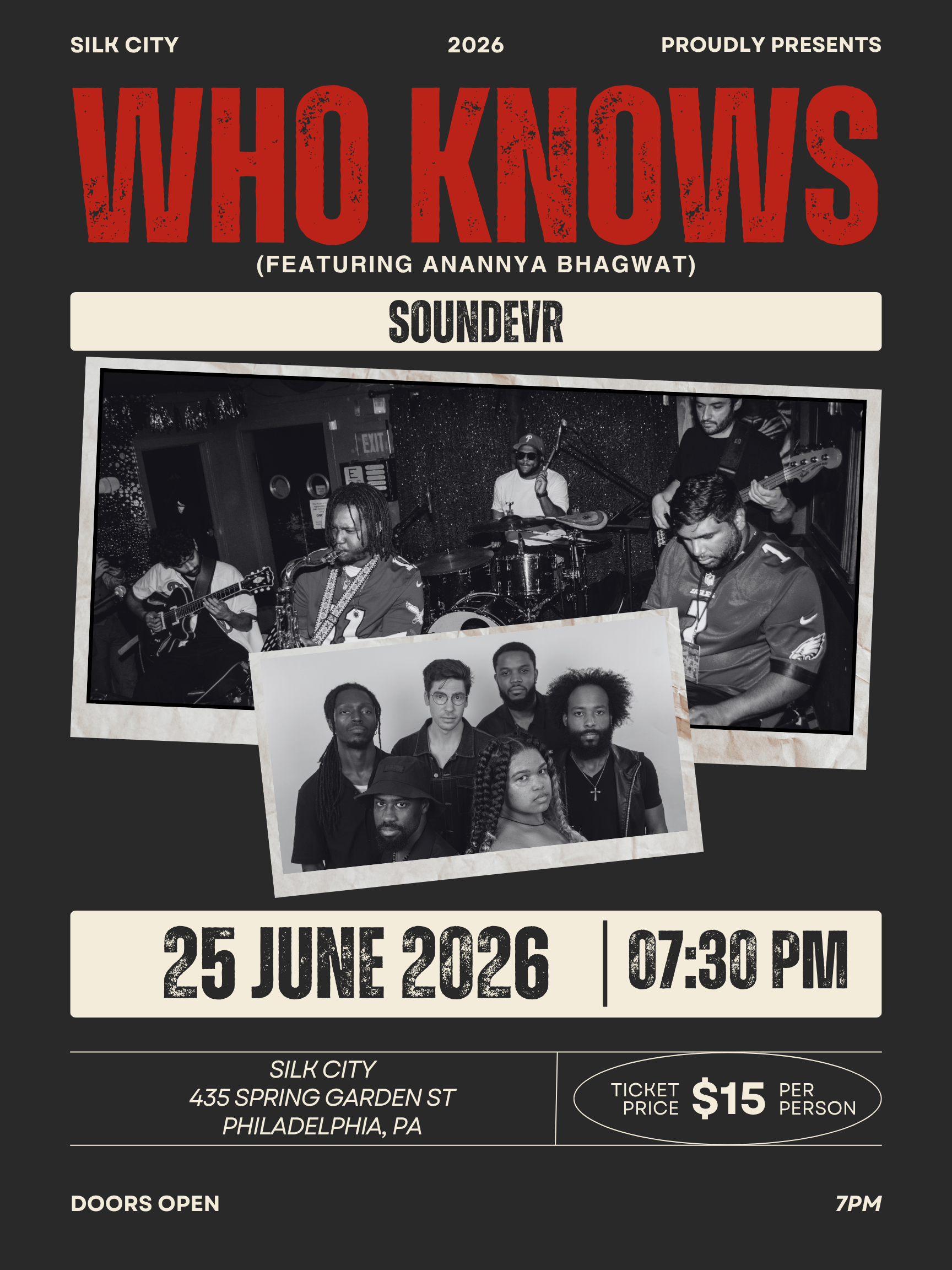 Who Knows Live at Silk City FINAL POSTER.png