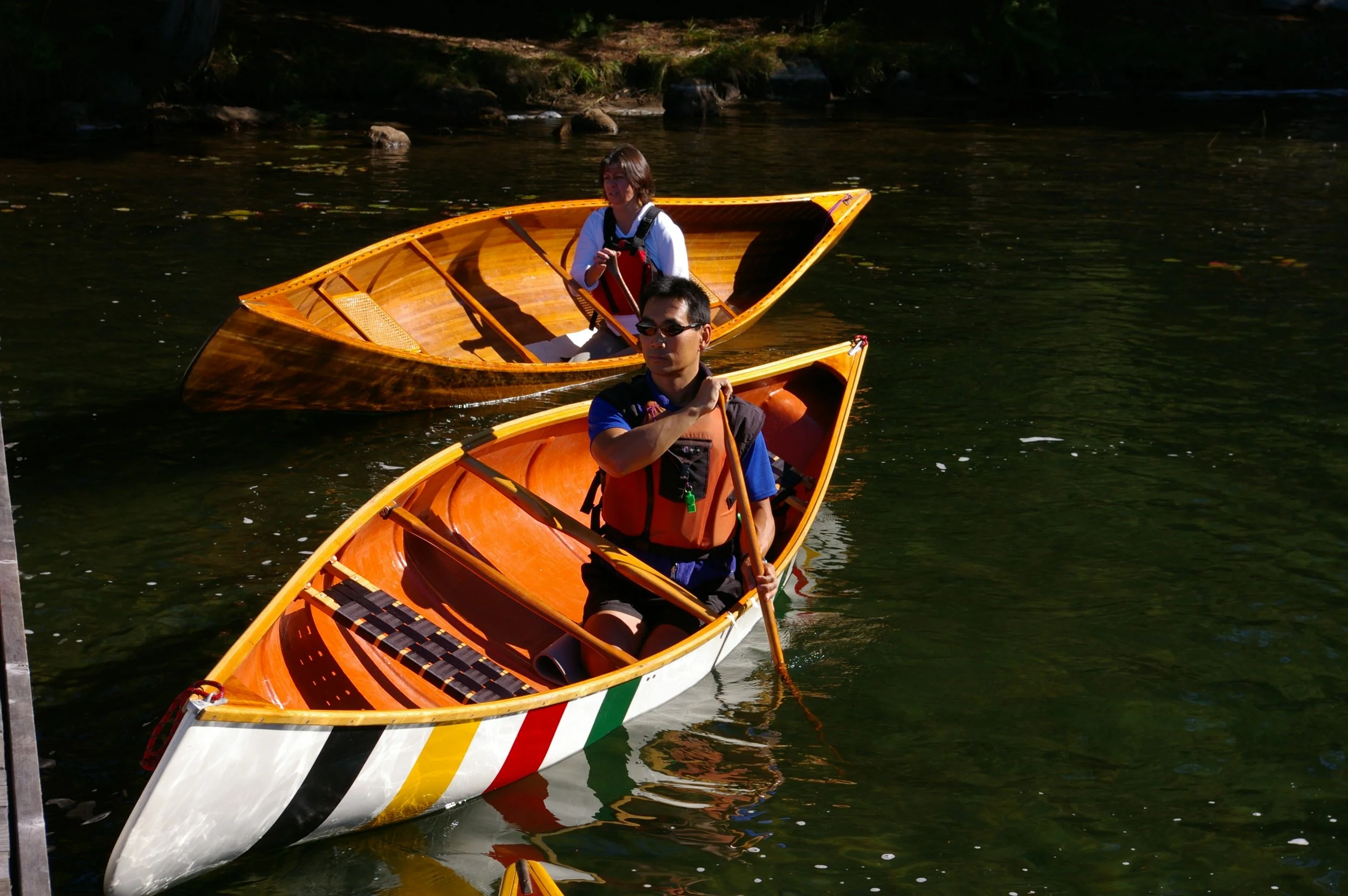 Phil Matapicho & someone 2007 - not a board member but good supporter.JPG