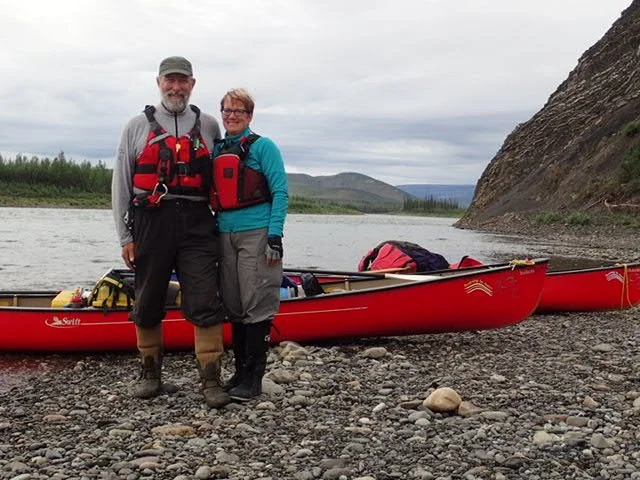 P8090512 - Bruce & Pat on Hart River 2016.JPG
