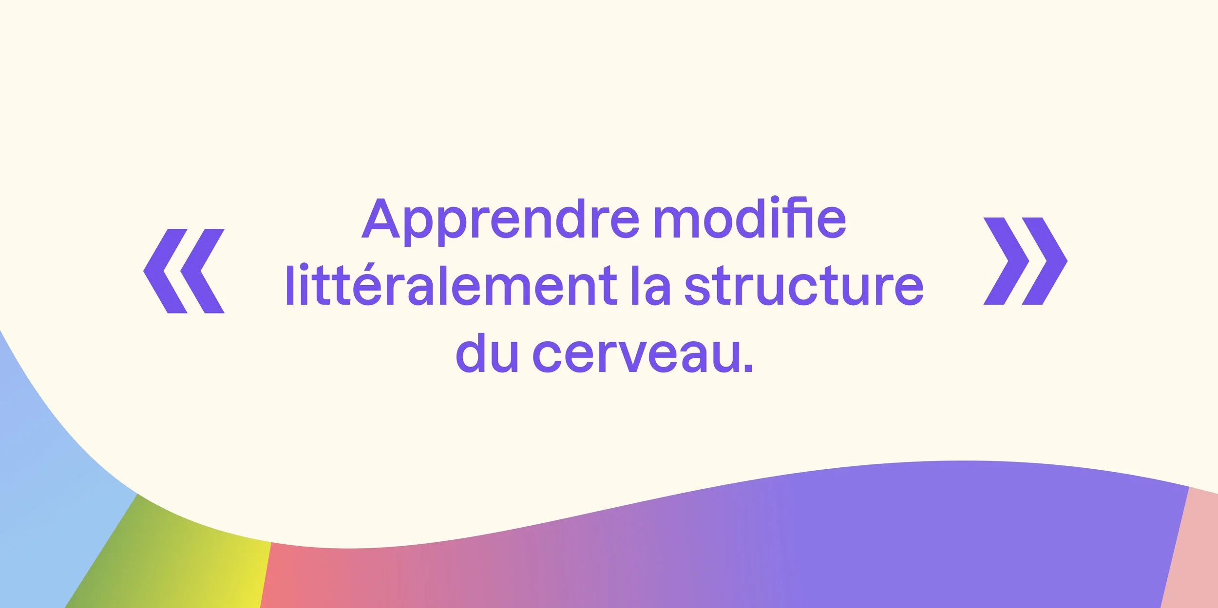 « L'échec, c'est votre cerveau qui apprend » : le pouvoir de la neuroplasticité