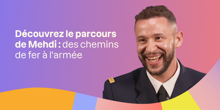 De conducteur de train à officier informatique dans l'armée de l'air : le parcours de Mehdi