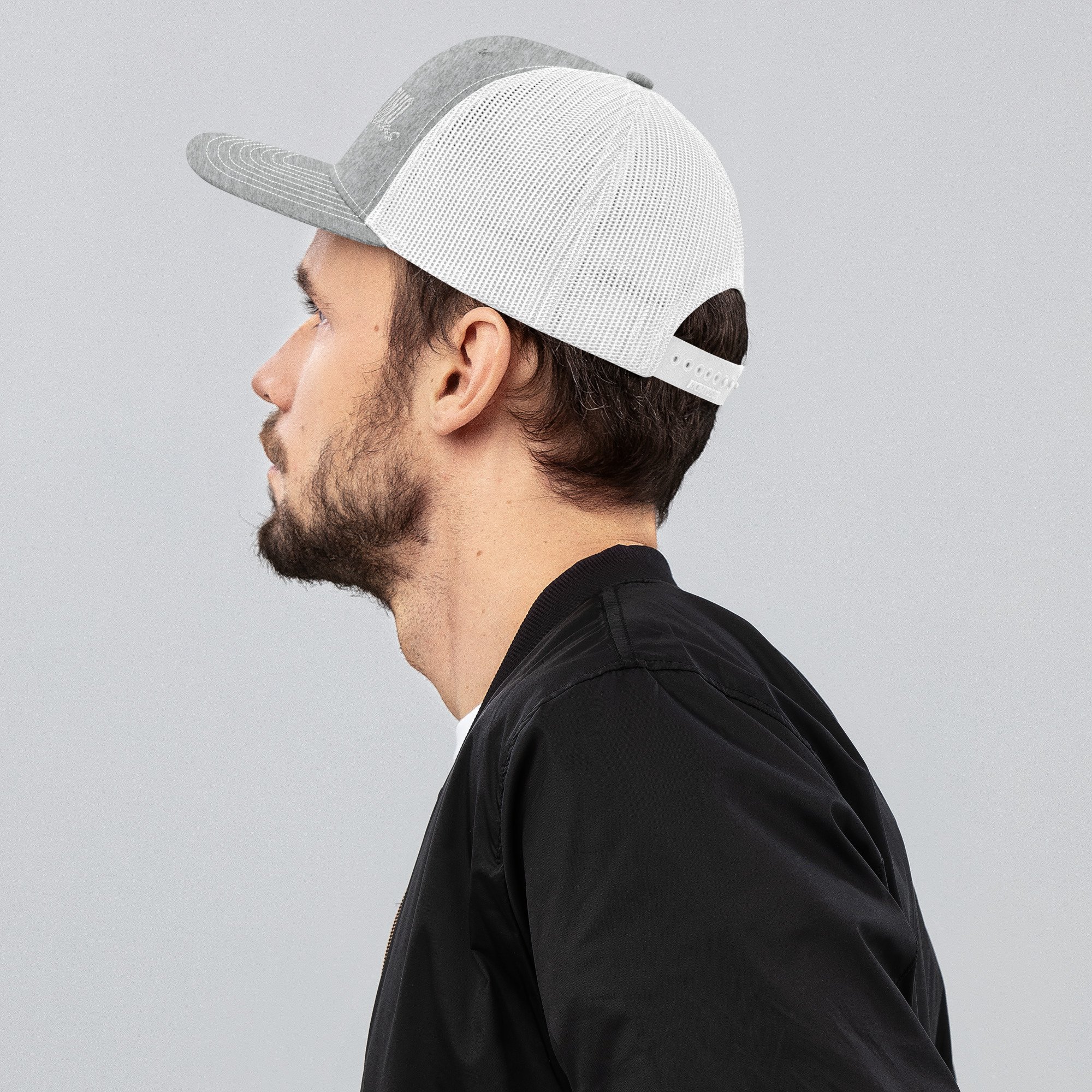 snapback-trucker-cap-heather-grey-white-left-side-686e86badd79c.jpg