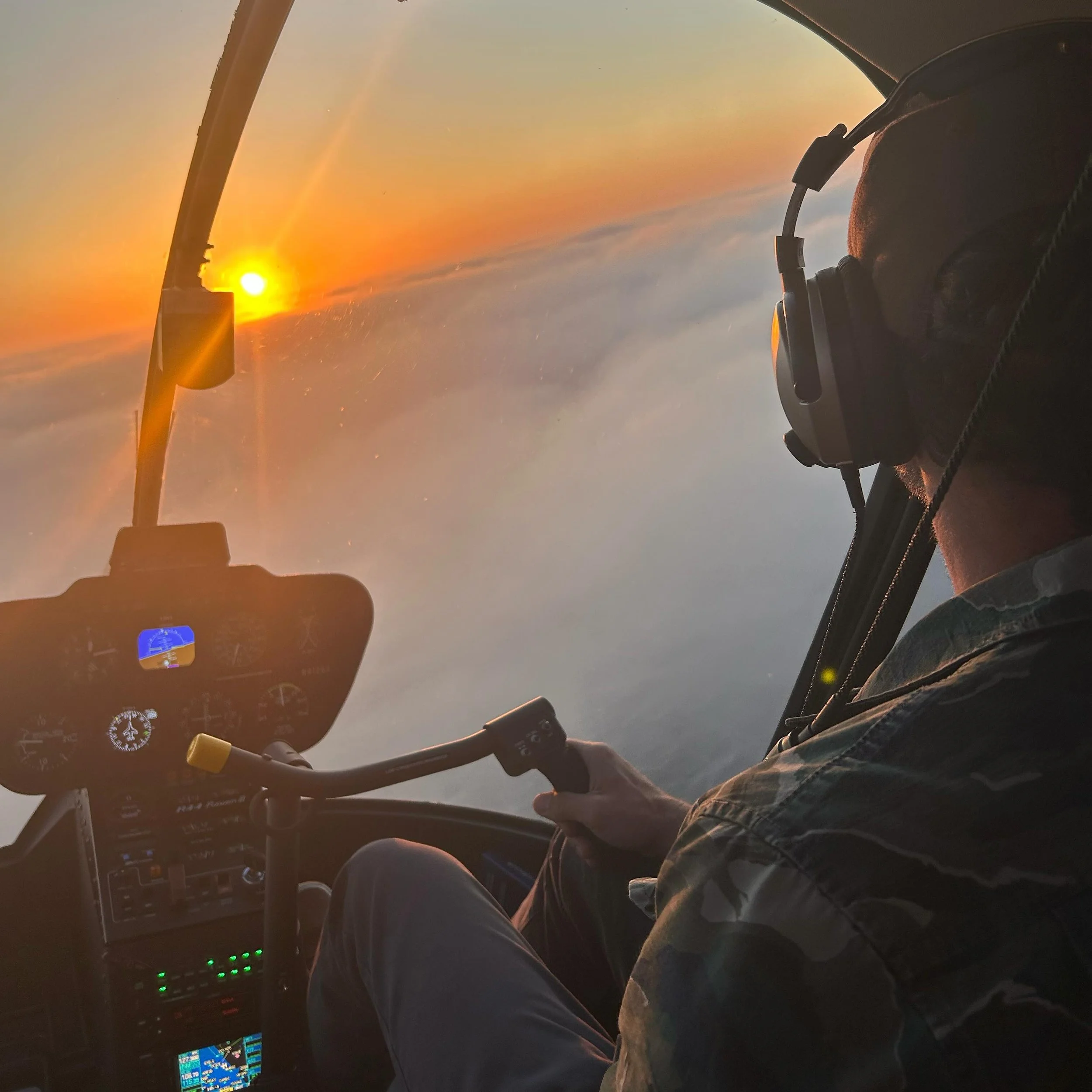 San Diego County at Golden Hour.