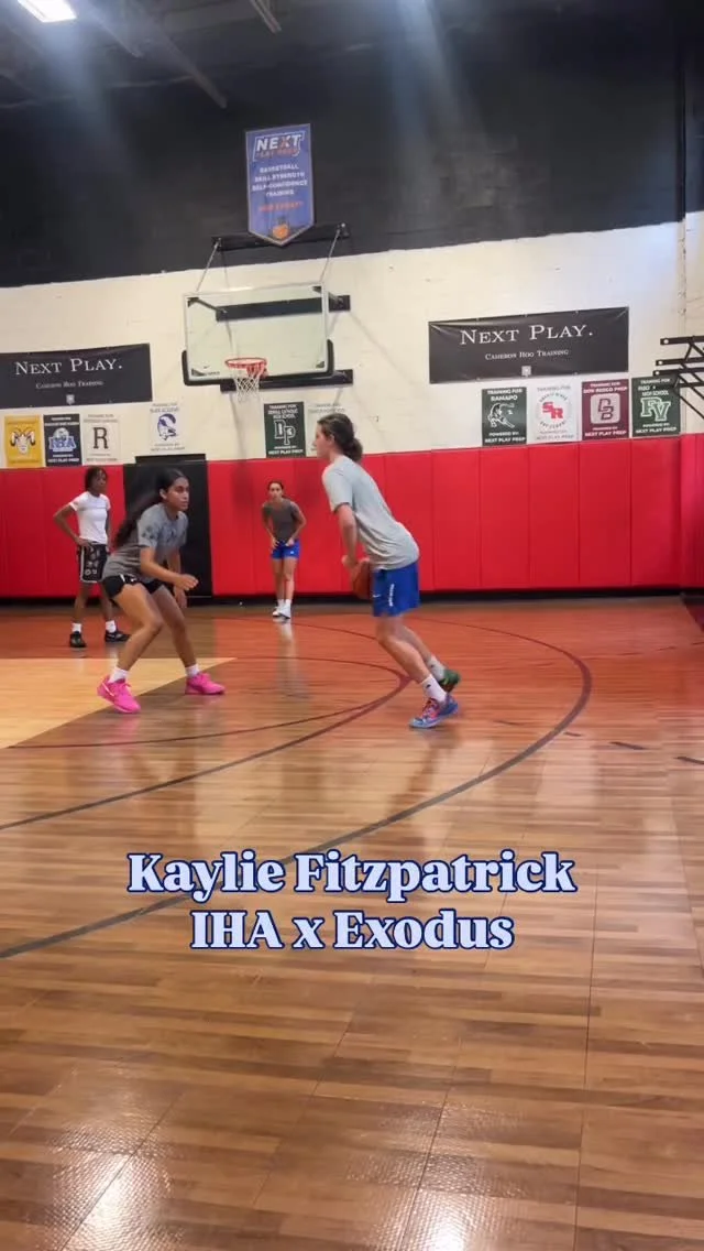 Cool, Calm & Collected Killa Kaylie. The incoming freshman has got game. Keep an eye out for her at @ihabasketball this winter and @exodushoops next aau circuit!