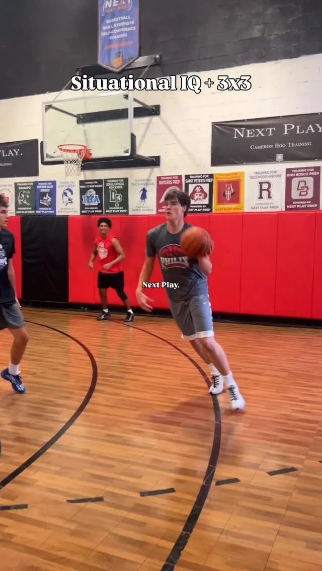 Some highlights from our Invited Boys Situational IQ 3x3 workouts.
Comment “TRAIN” if you’re looking for training that translates to real games.