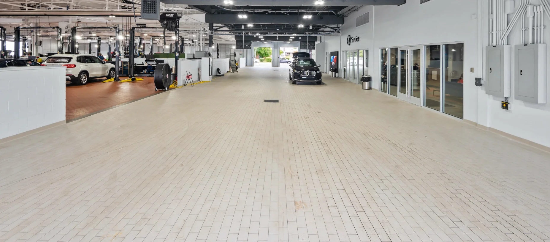 BMW of Mobile Service Floor Tile.webp