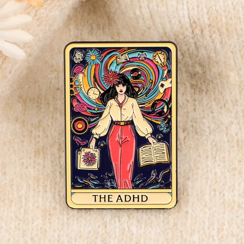 ADHD Pin Badge