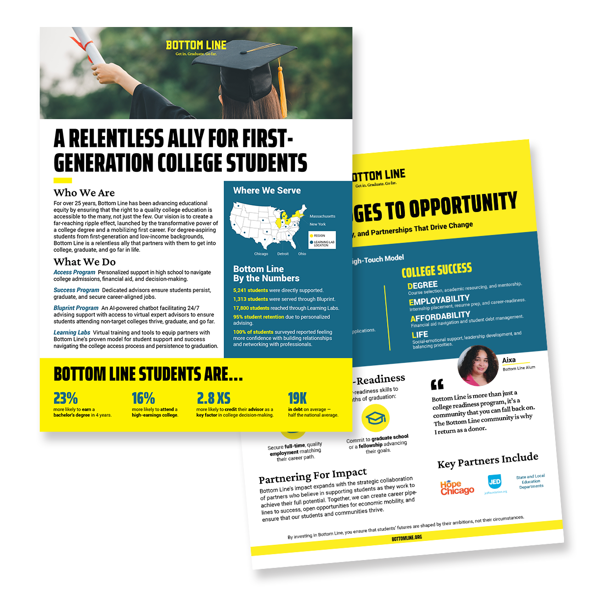 Bottom Line one sheet