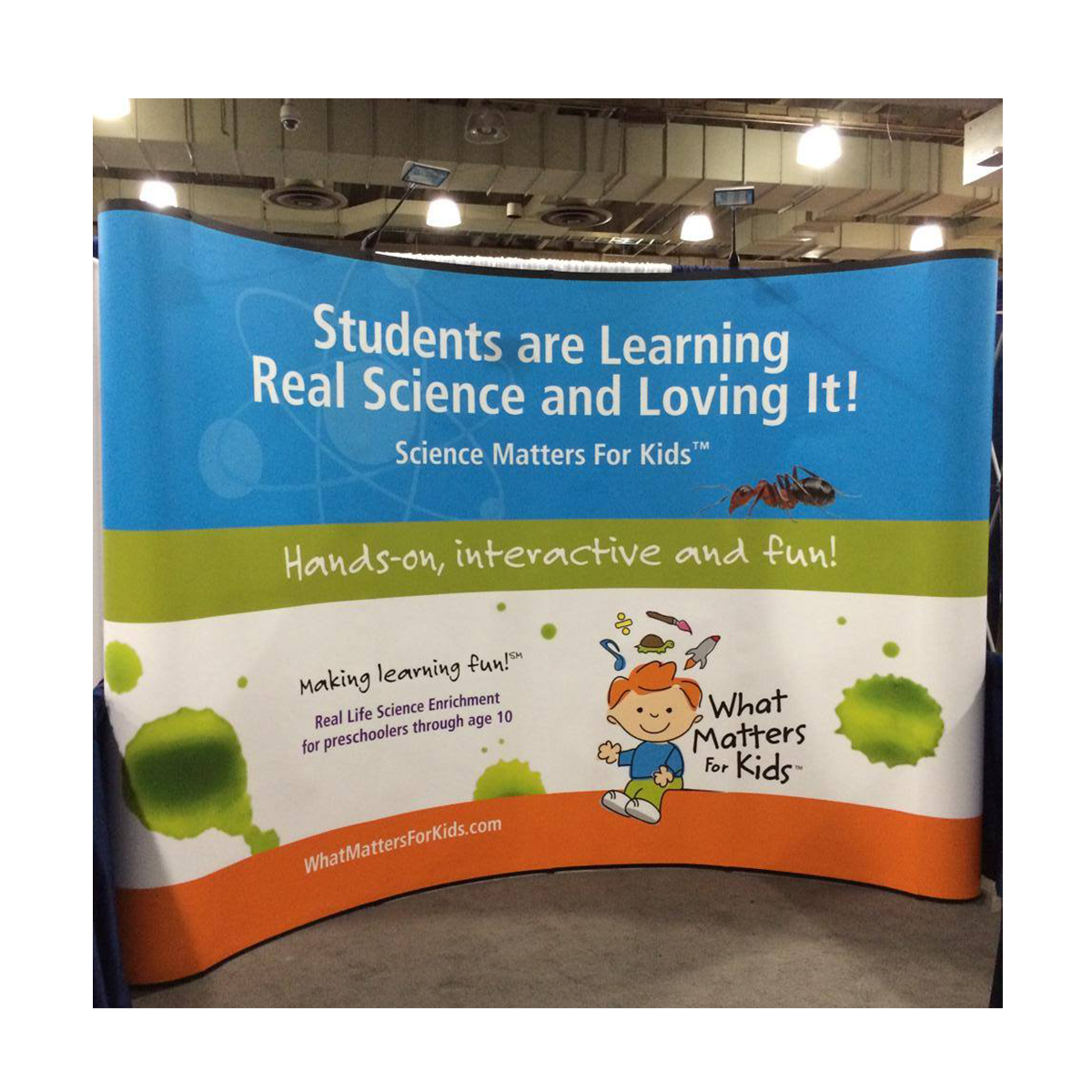 What Matters for Kids convention banner