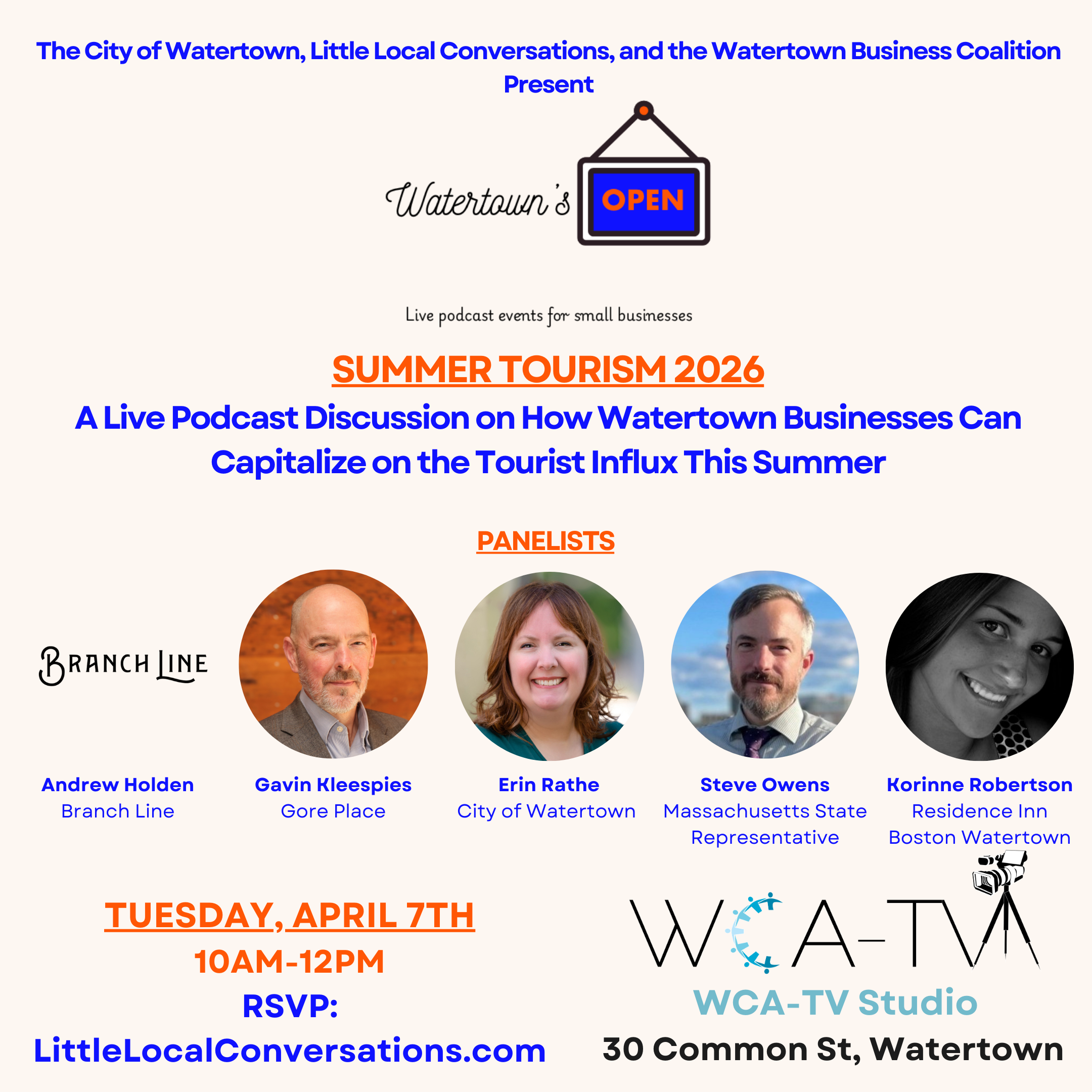 Watertown’s Open: Summer Tourism 2026