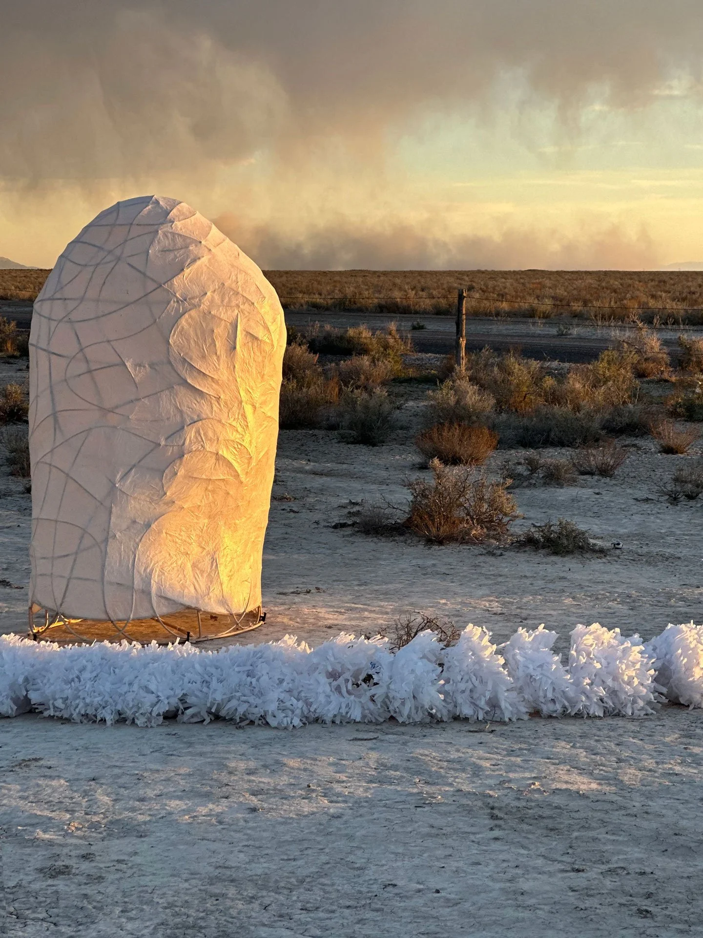 The Wakasa Spirit Stone at the spot where James Hatsuaki Wakasa was killed at Topaz.